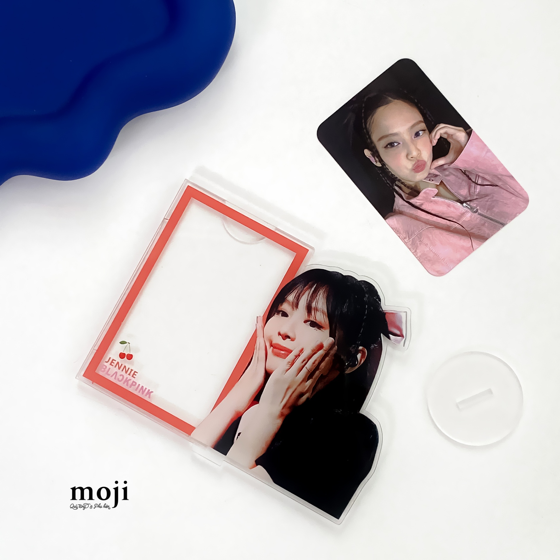 Khung ảnh trang trí acrylic idol BLACKPINK Jennie black shirt 10x13