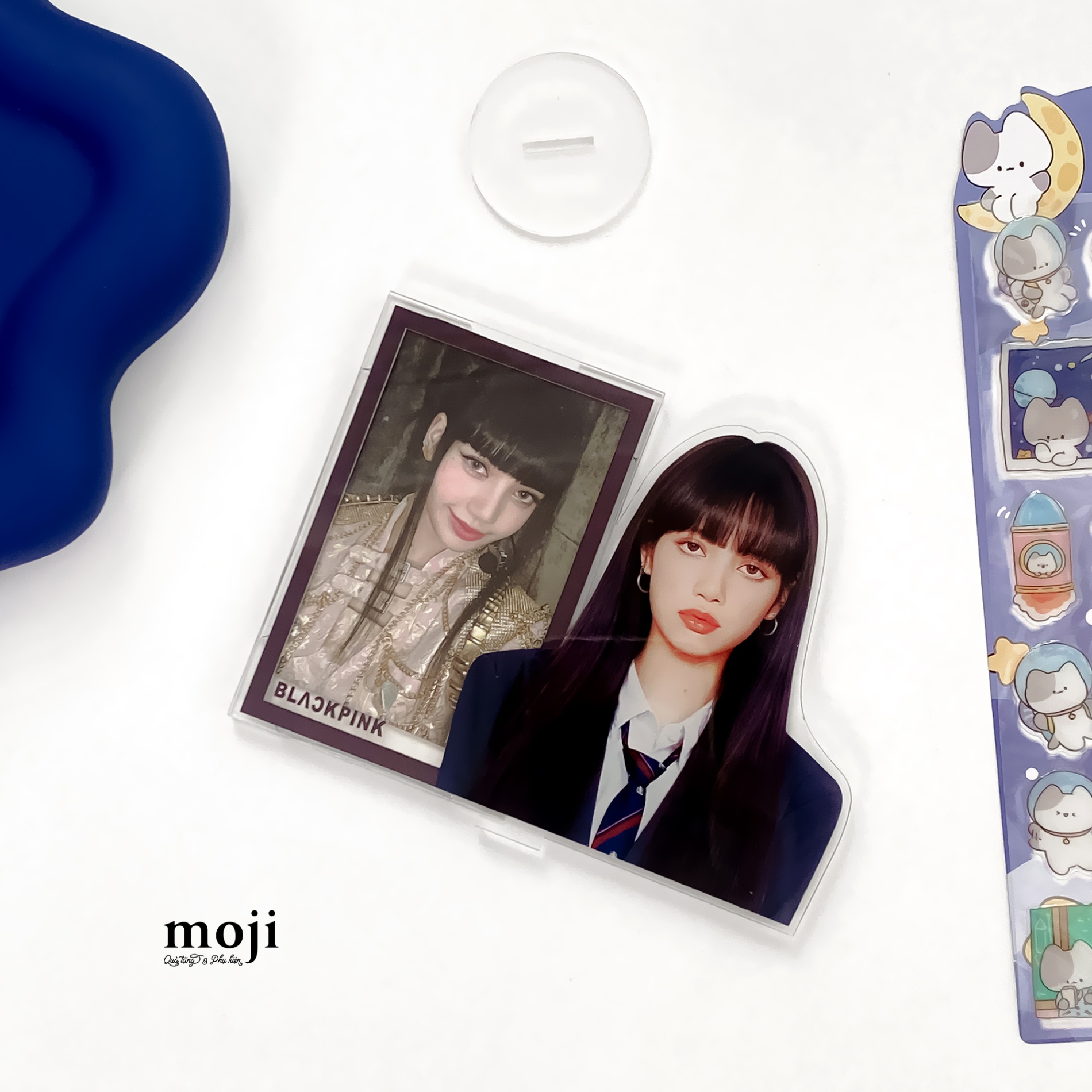 Khung ảnh trang trí acrylic idol BLACKPINK Lisa uniform 10x13