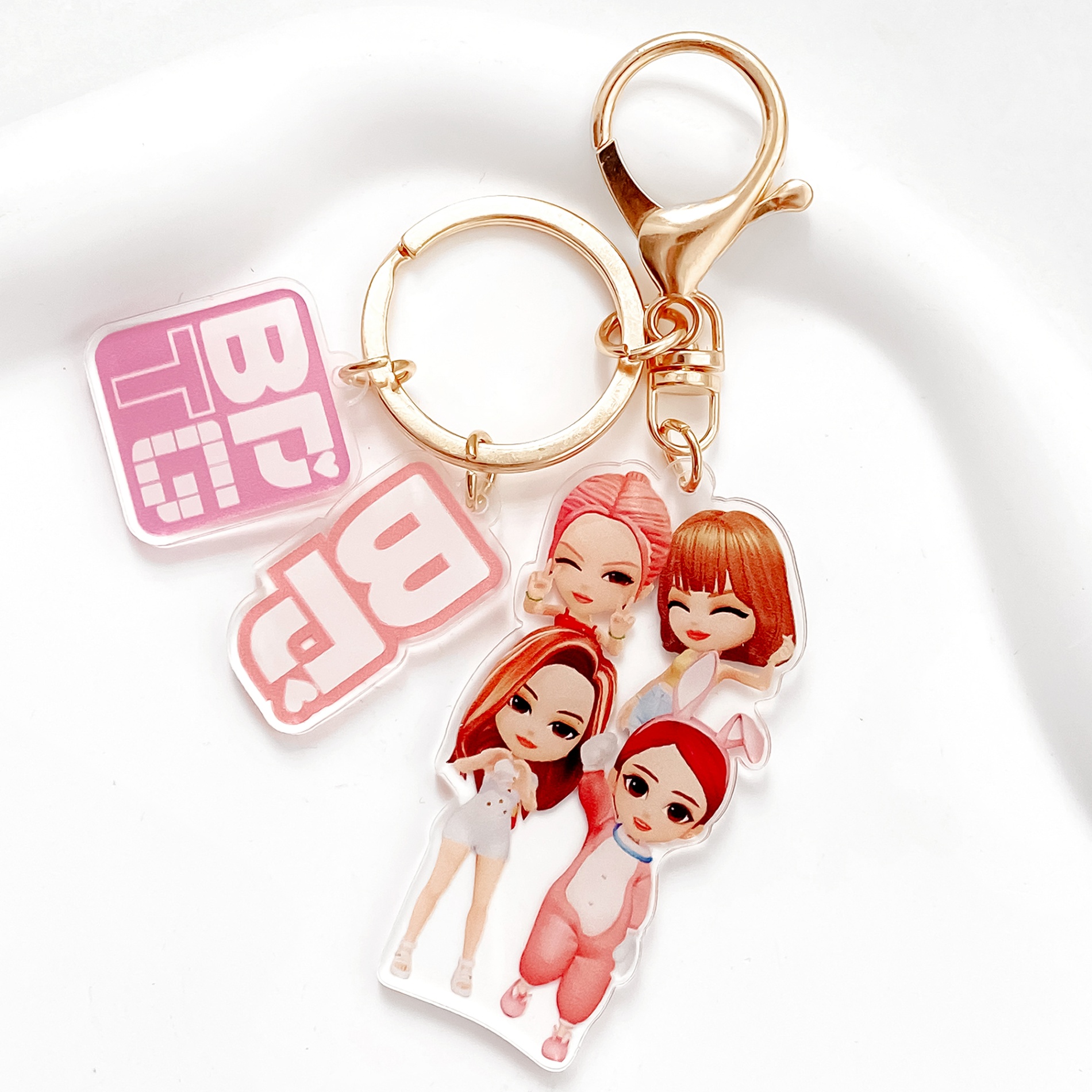 Móc khóa idol BLACKPINK THE GAME characters