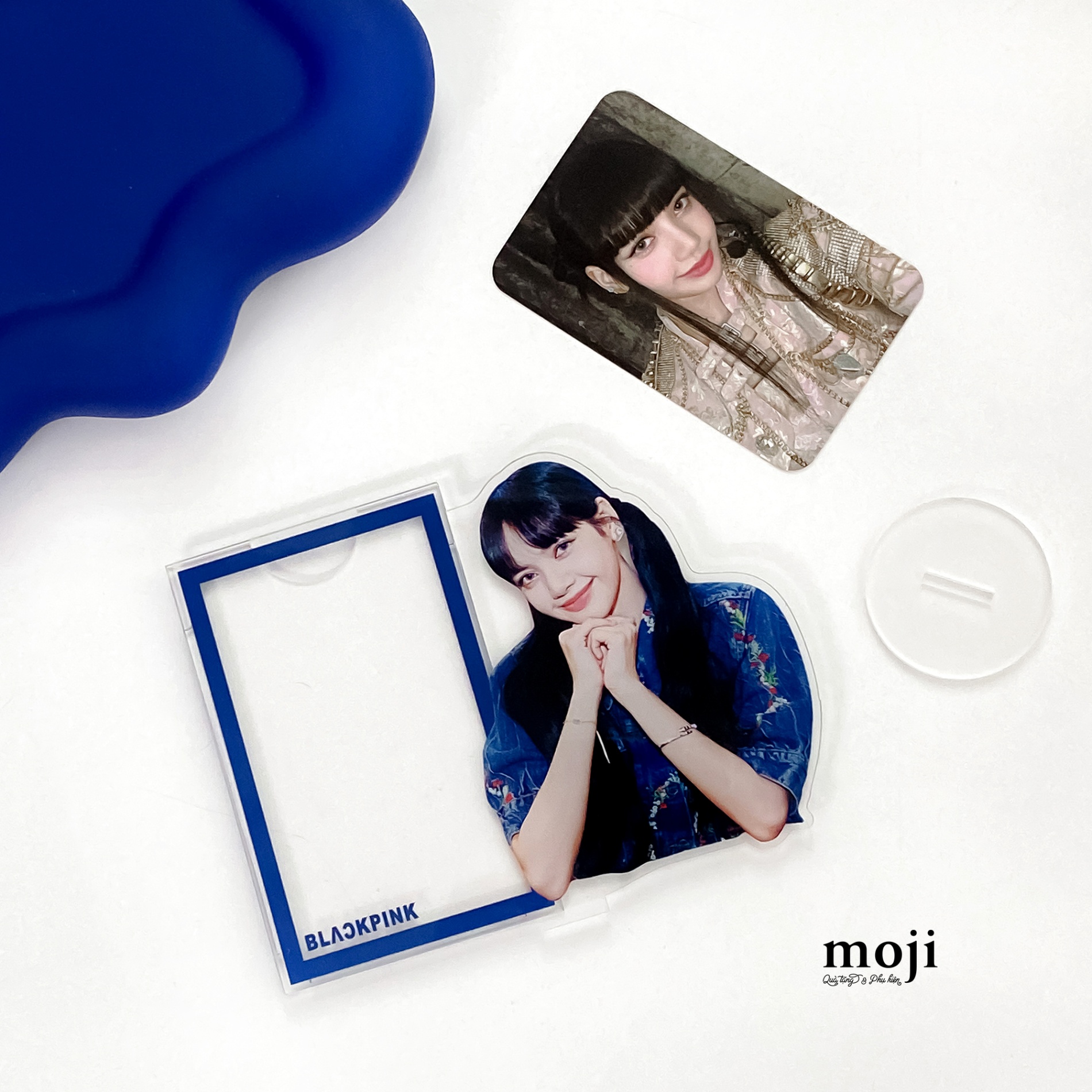 Khung ảnh trang trí acrylic idol BLACKPINK Lisa denim style 10x13