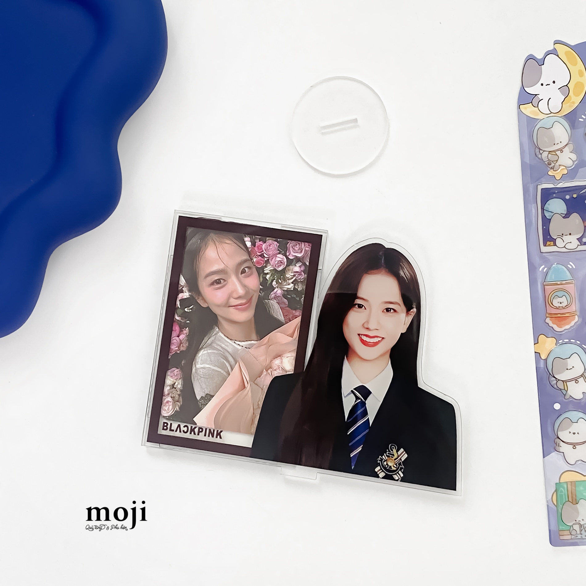 Khung ảnh trang trí acrylic idol BLACKPINK Jisoo uniform 10x13