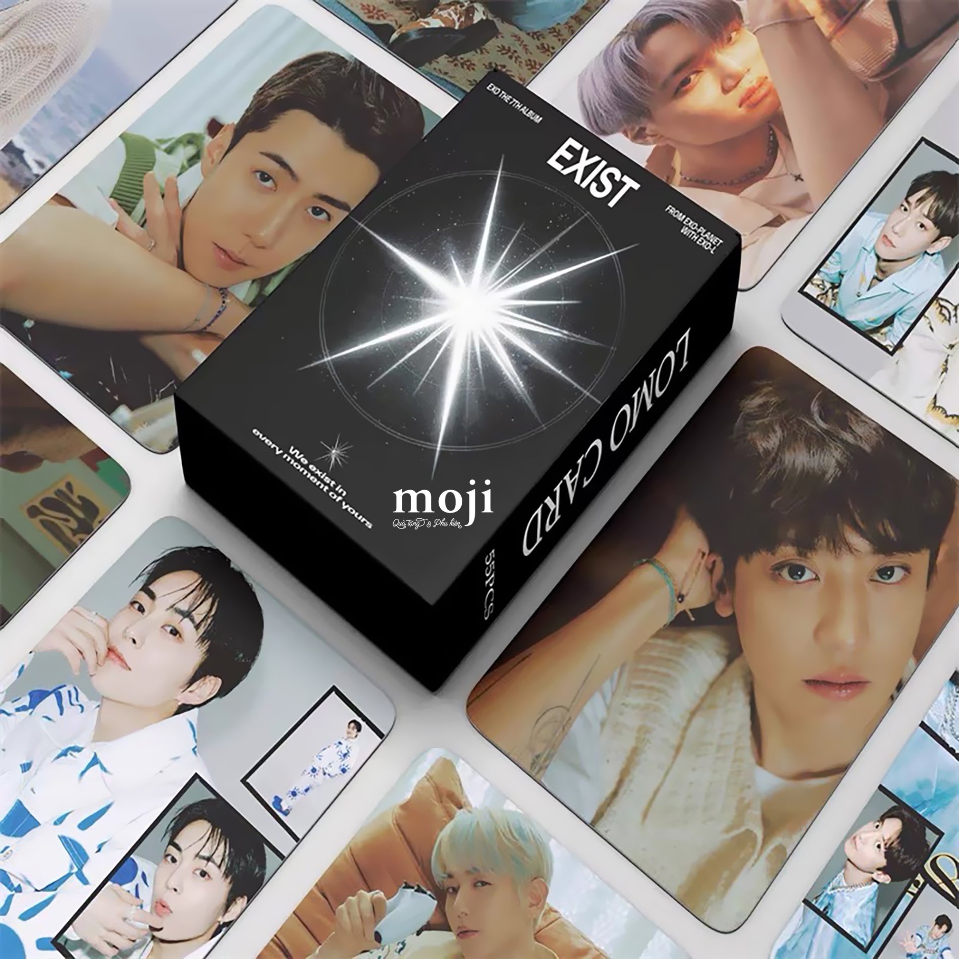 Lomo card idol EXO We exist in every moment of yours set55