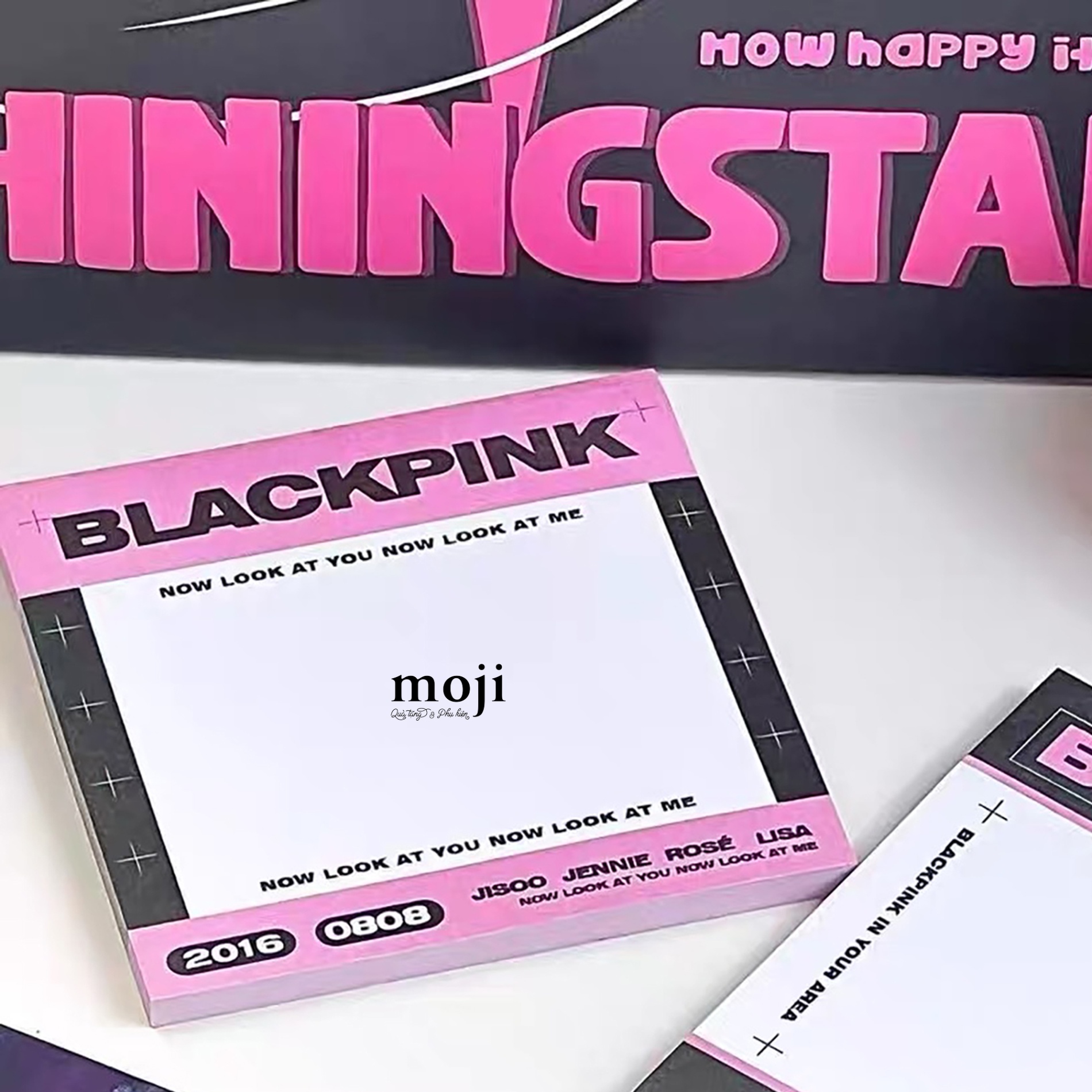 Giấy note idol BLACKPINK look at you 08082016 7x7