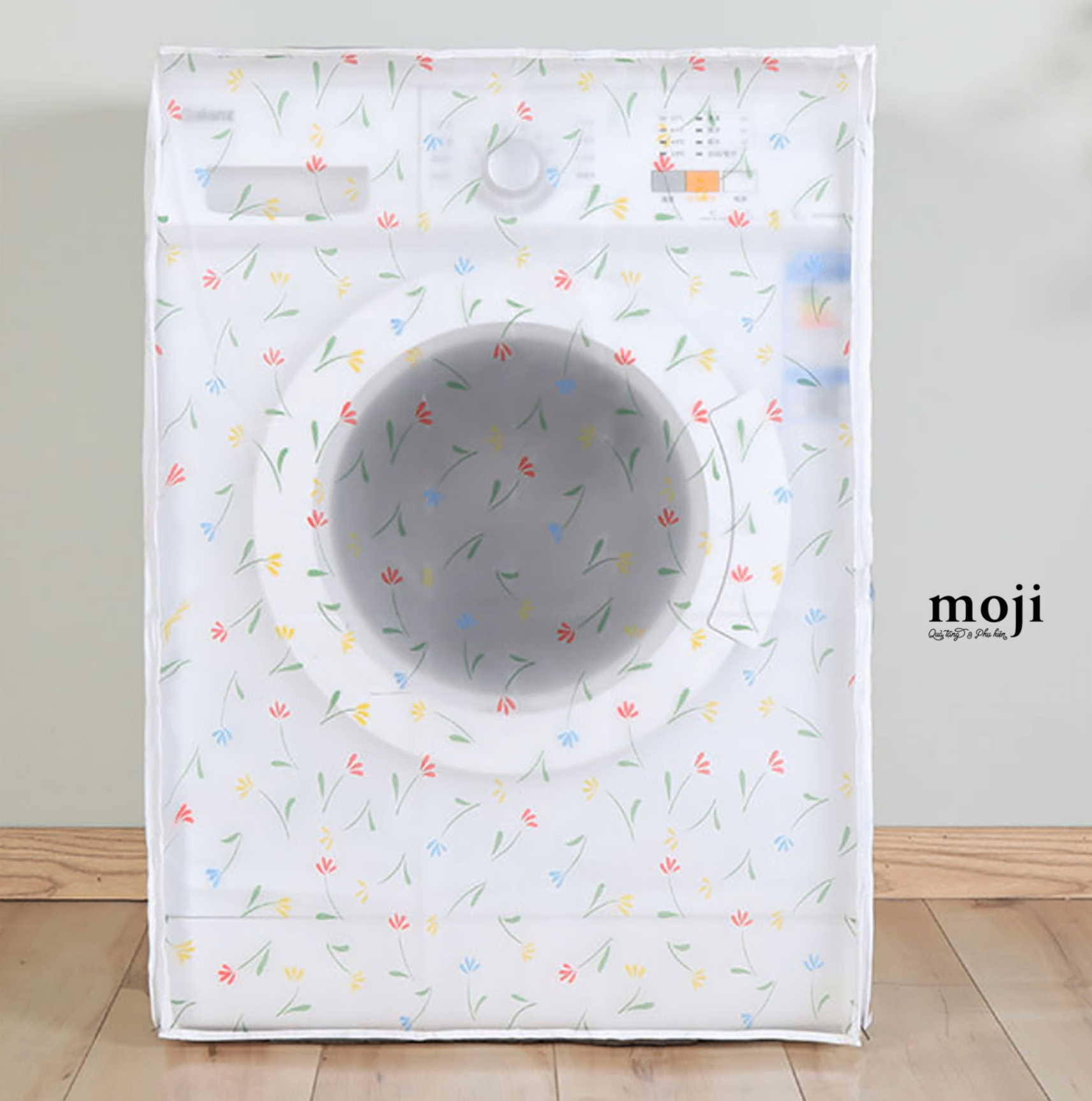 Bọc máy giặt cửa trước Little flower pattern 55x60x82