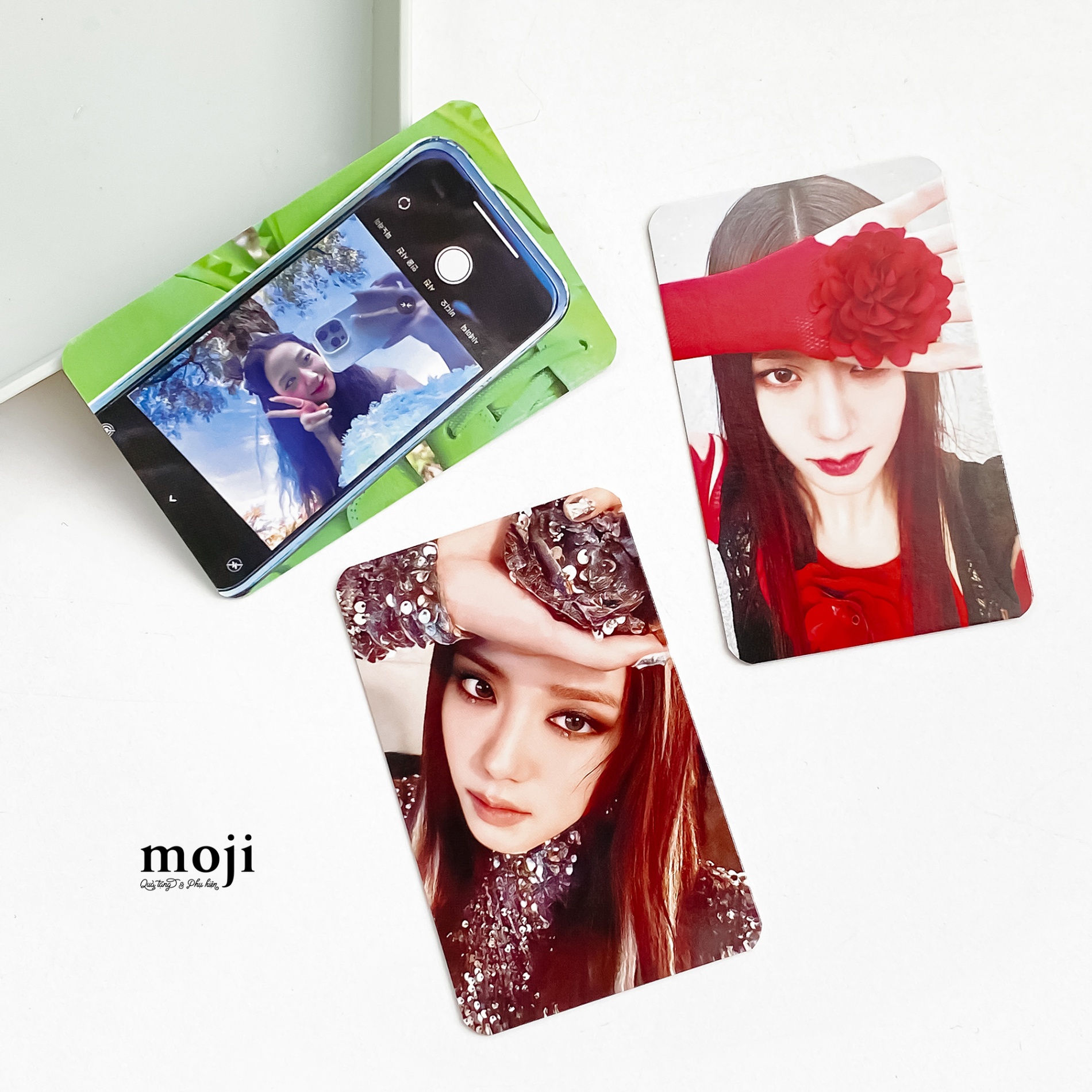 Card album idol BLACKPINK Jisoo ME Vinyl LP 280823 set3