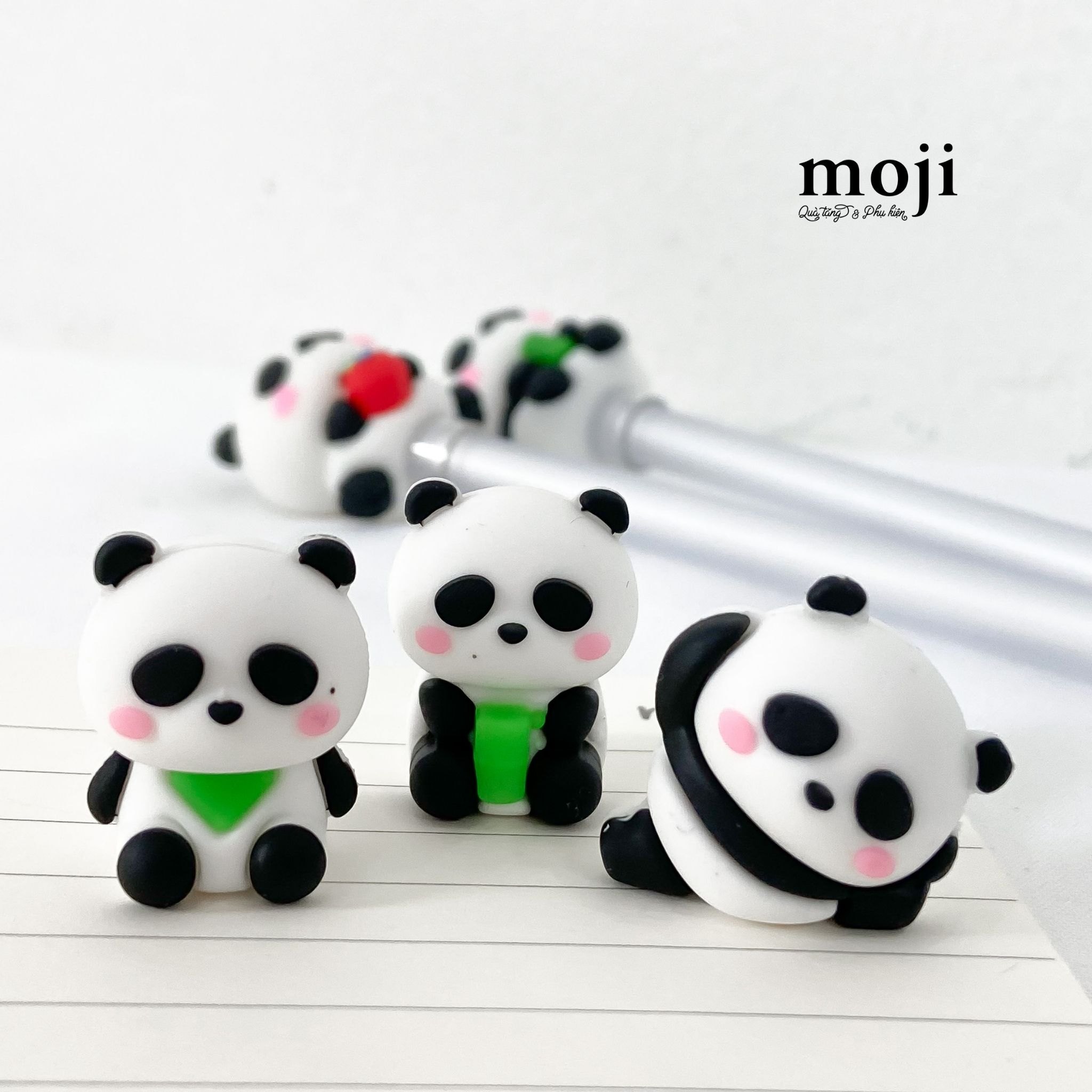 Cục tẩy gôm Gấu trúc Panda bear lazy time set3