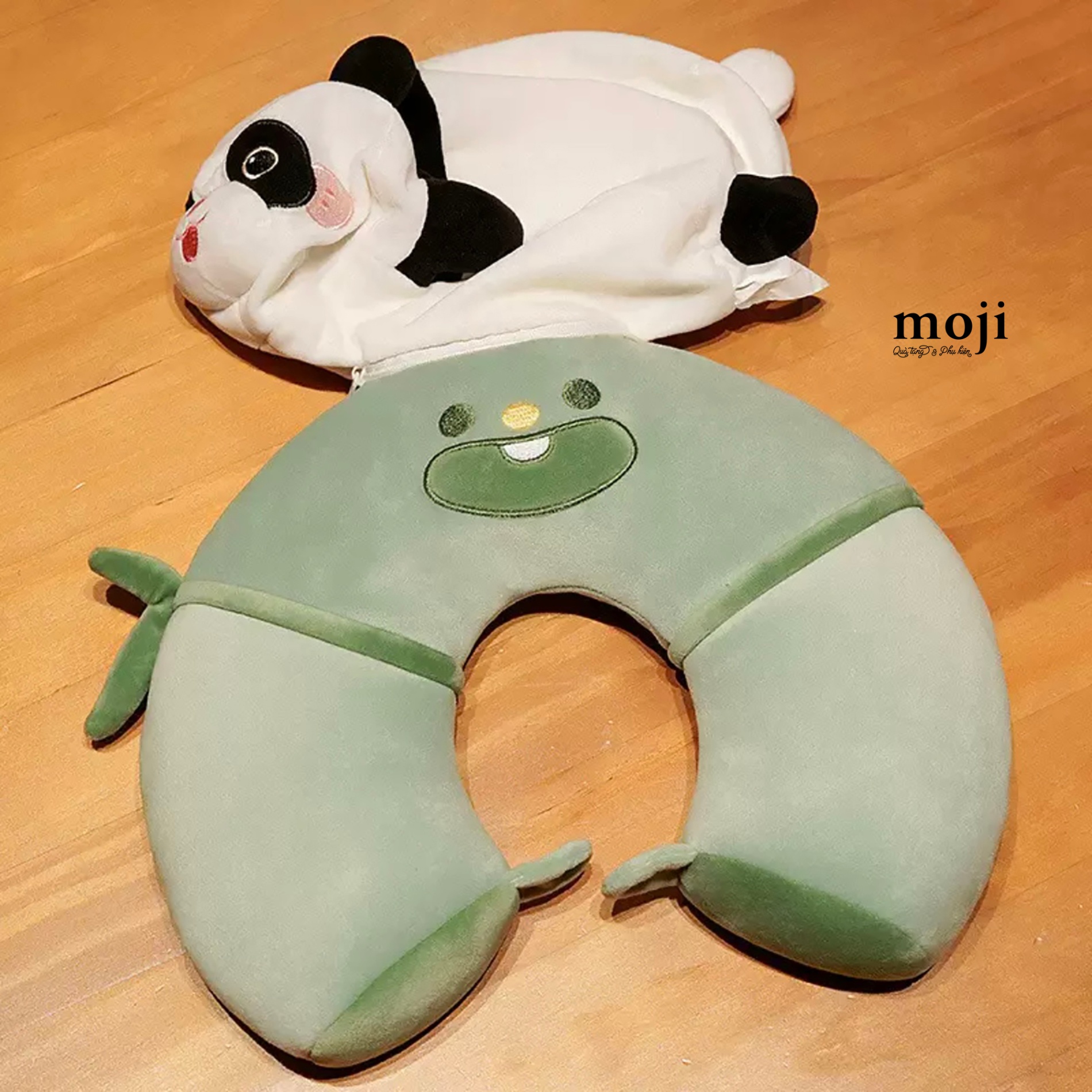 Gấu bông chữ U hạt xốp Bamboo Gấu trúc Pandabiz biến hình