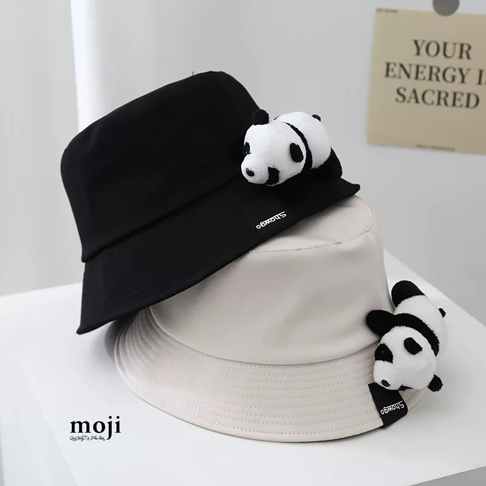 Mũ nón bucket Gấu trúc Panda bear cục bông