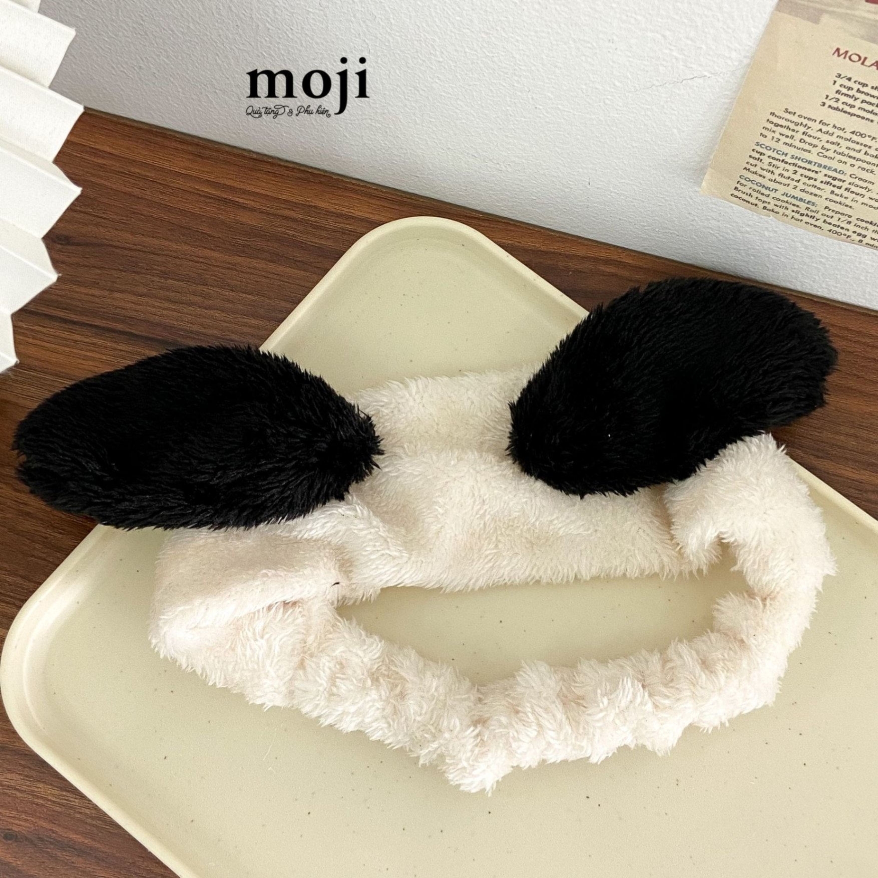 Băng đô make up Tai cún phối màu