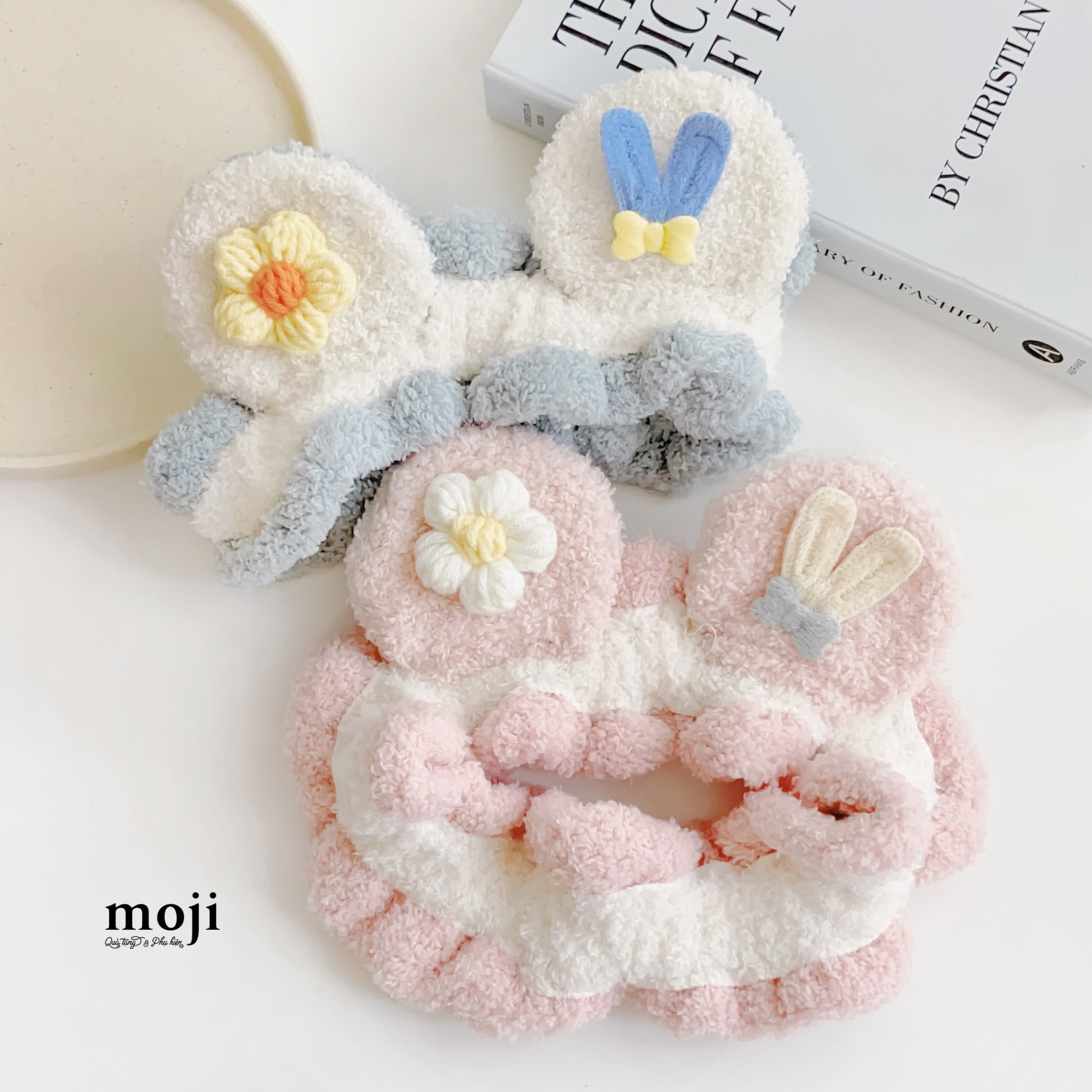 Băng đô make up Little flower rabbit ears