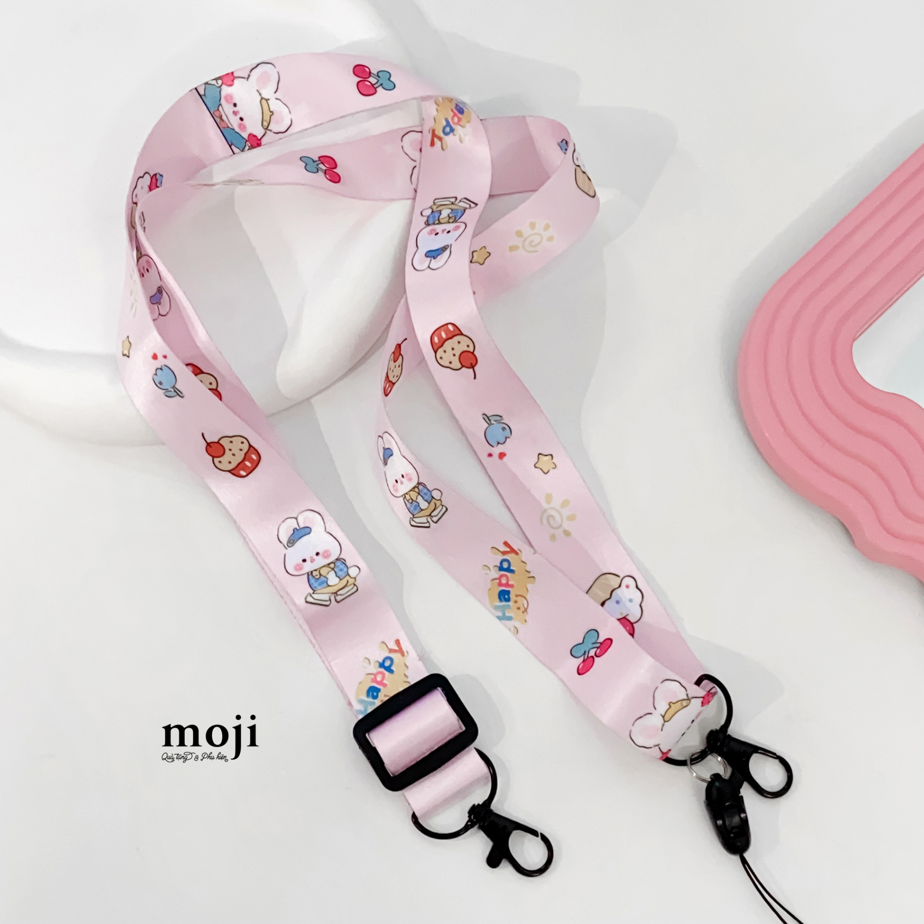 Strap đa năng Happy rabbit sweet time 2 đầu