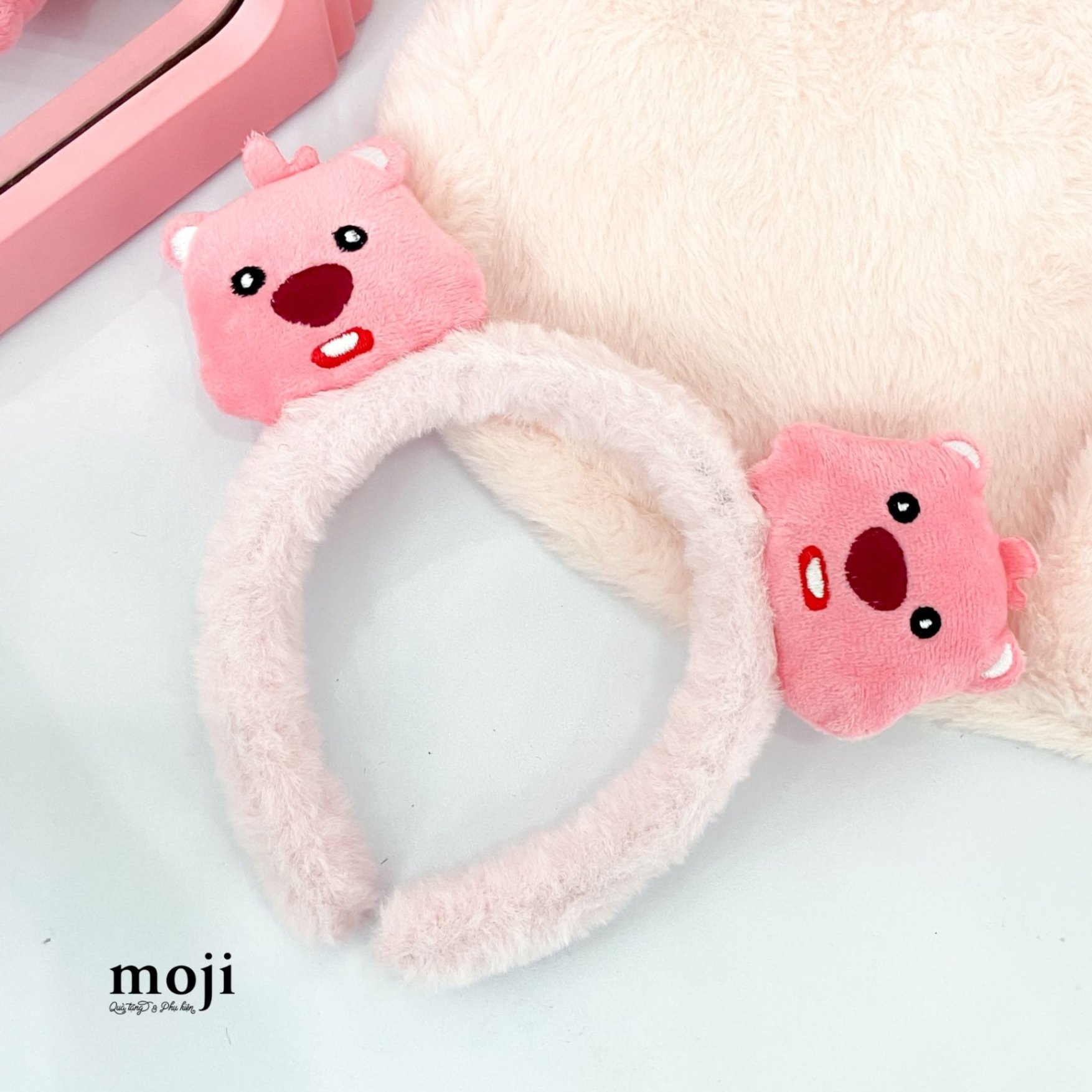Băng đô bờm Double hải ly Loopy face
