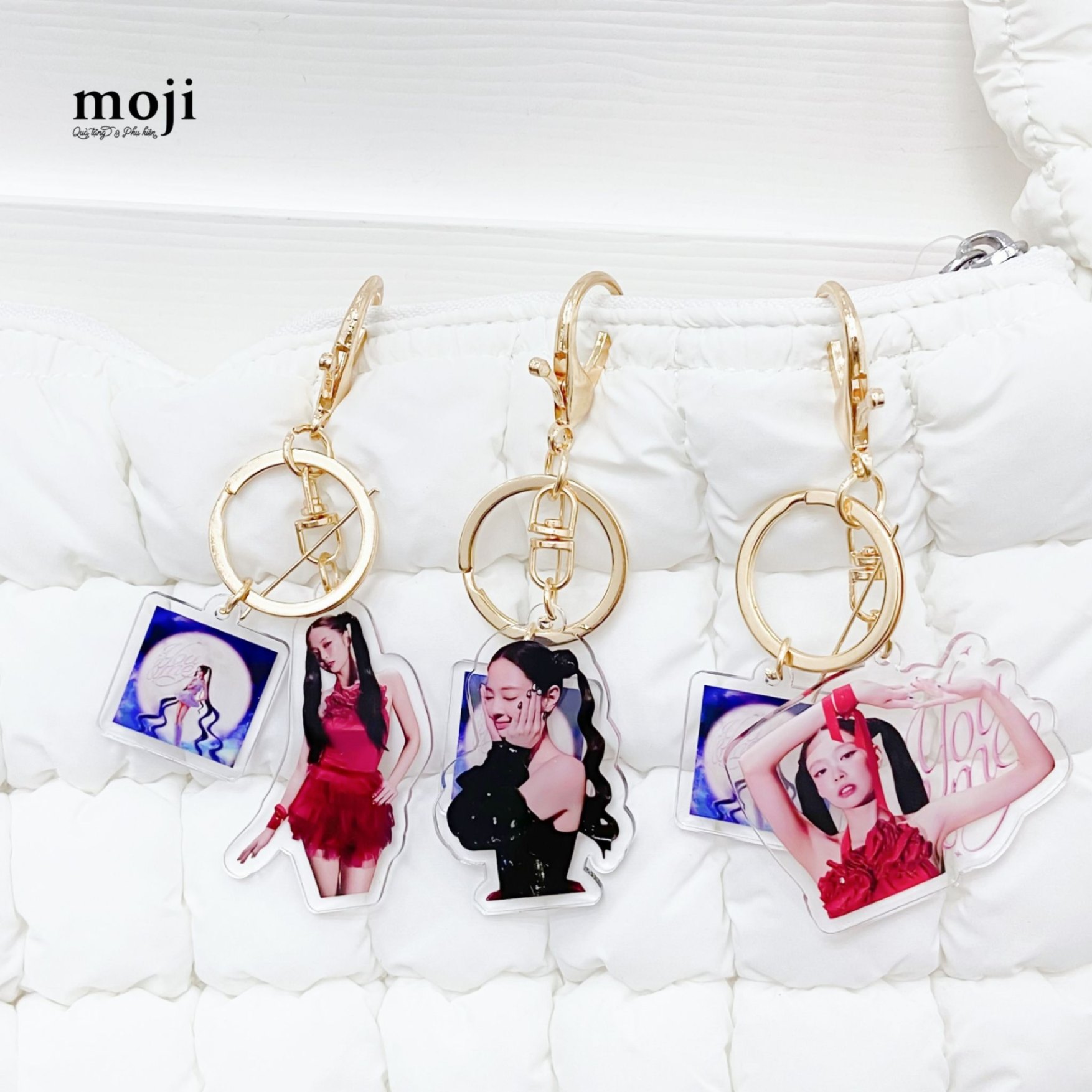 Móc khóa idol BLACKPINK Jennie You and me