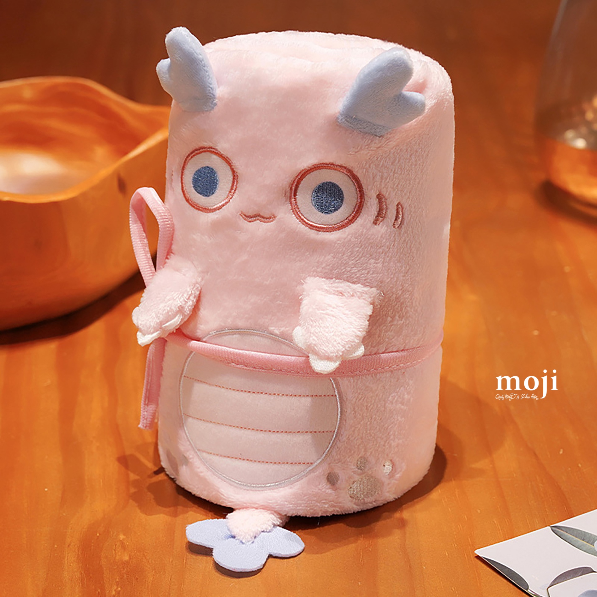 Chăn mền MJ Rồng cute dragon hoảng hốt 80x100