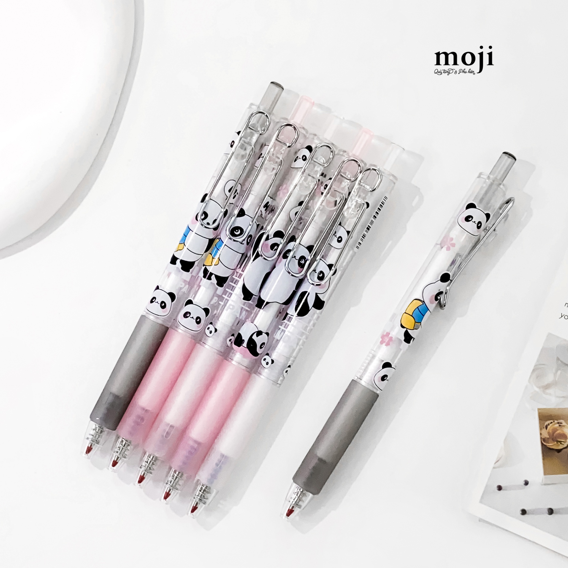 Bút viết set6 Gấu trúc Panda bear happy time