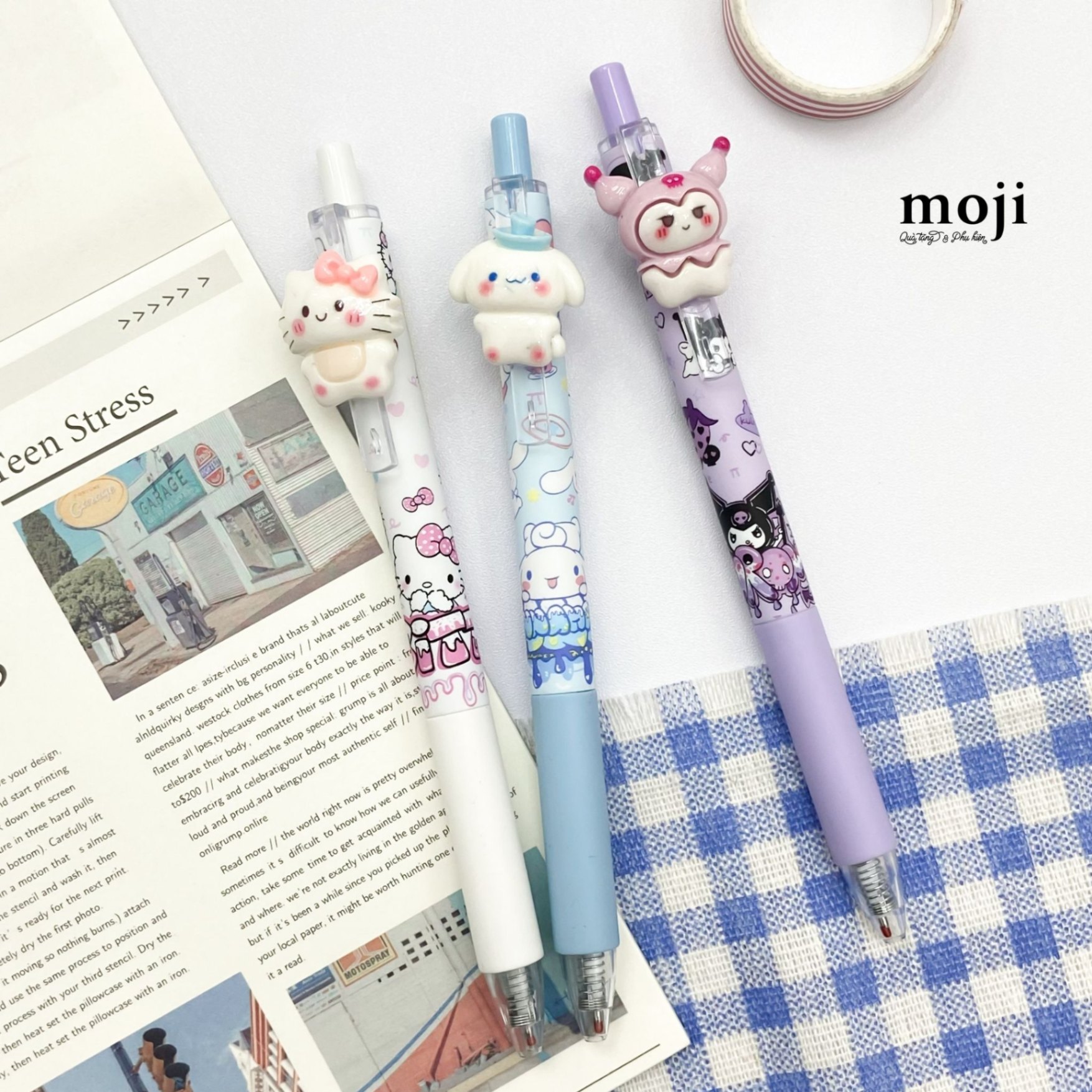 Bút viết set3 Sanrio family sweet