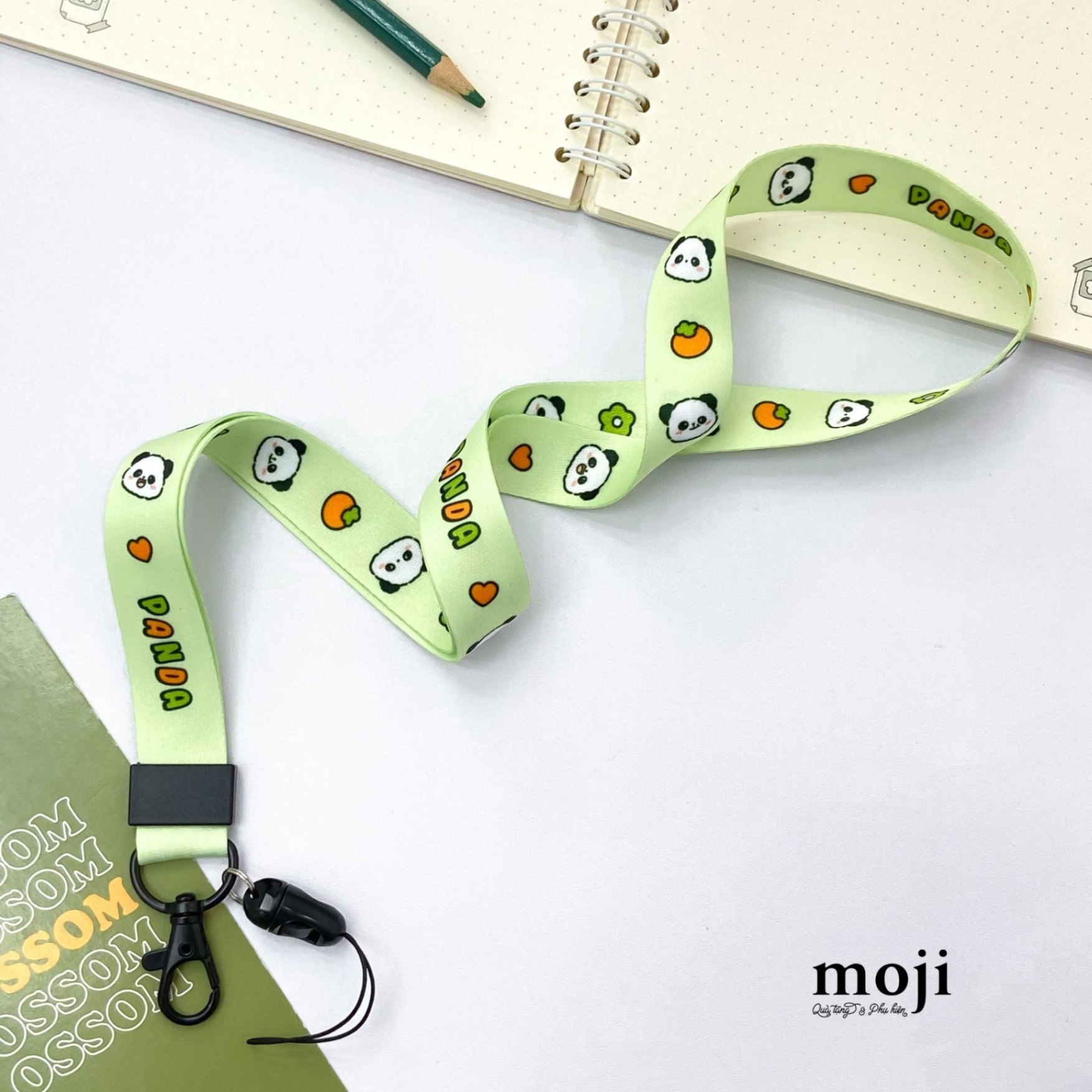 Strap đa năng MZ Gấu trúc Pandabiz love heart flower fruit