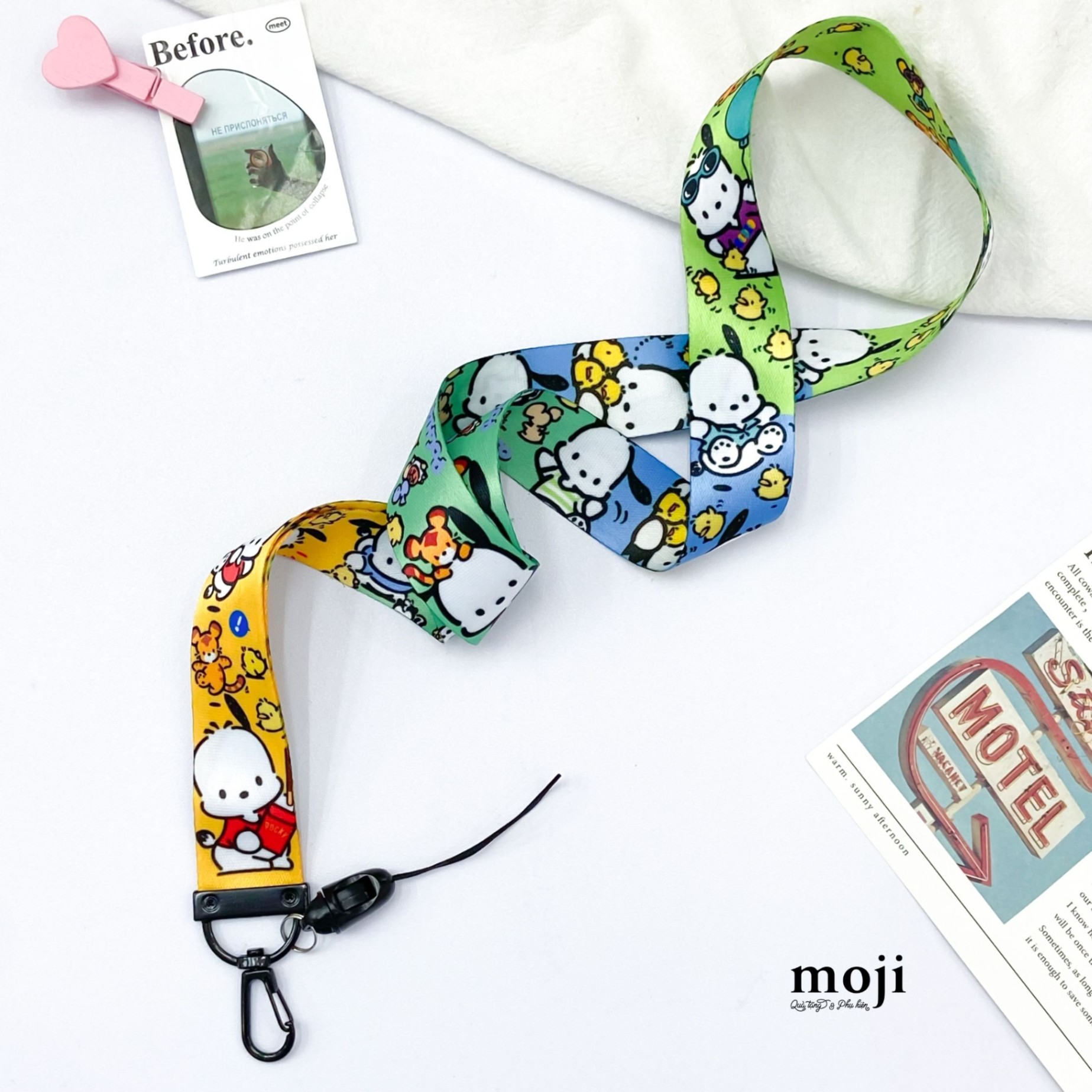 Strap đa năng Sanrio family Pochacco little friends