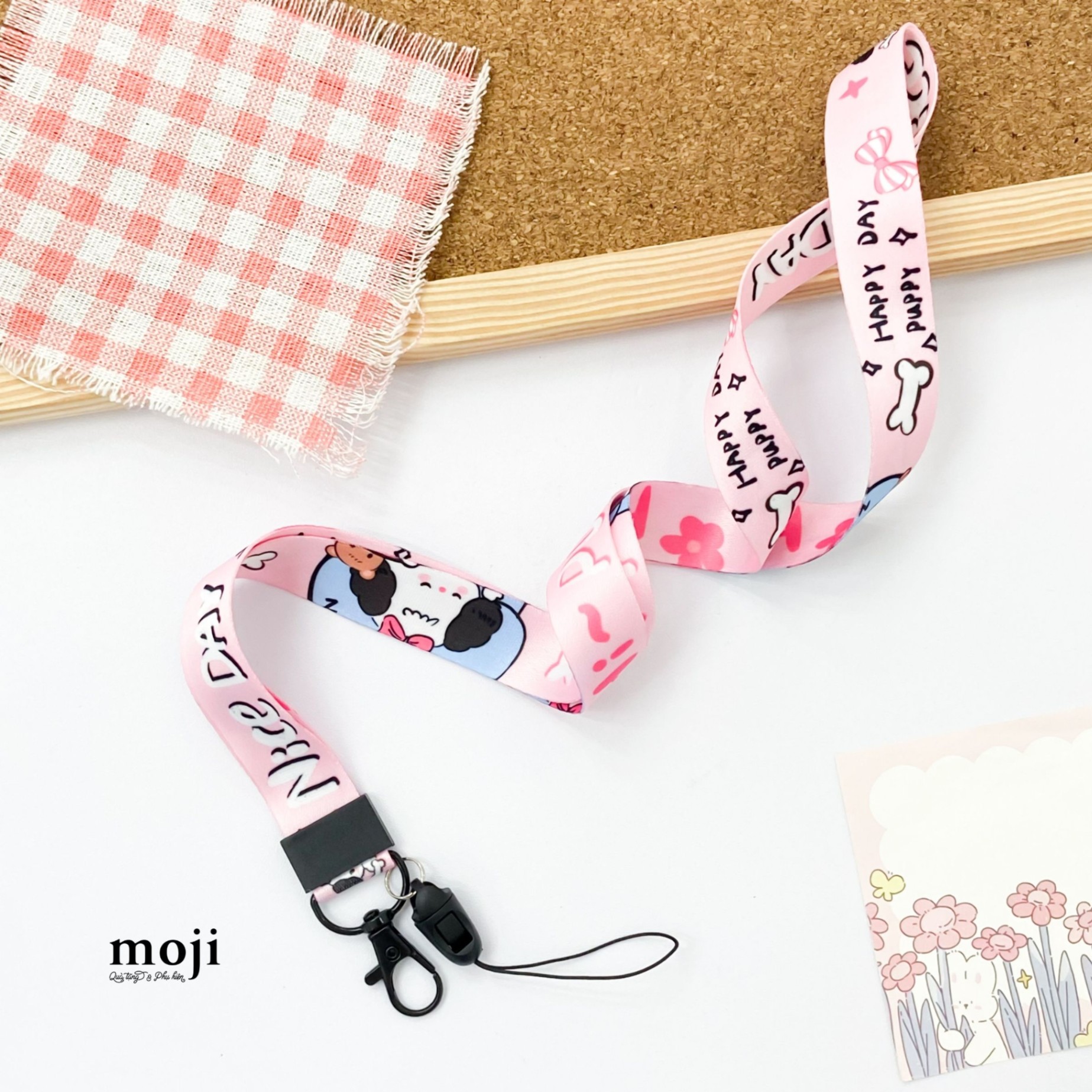 Strap đa năng Puppy flower nice day