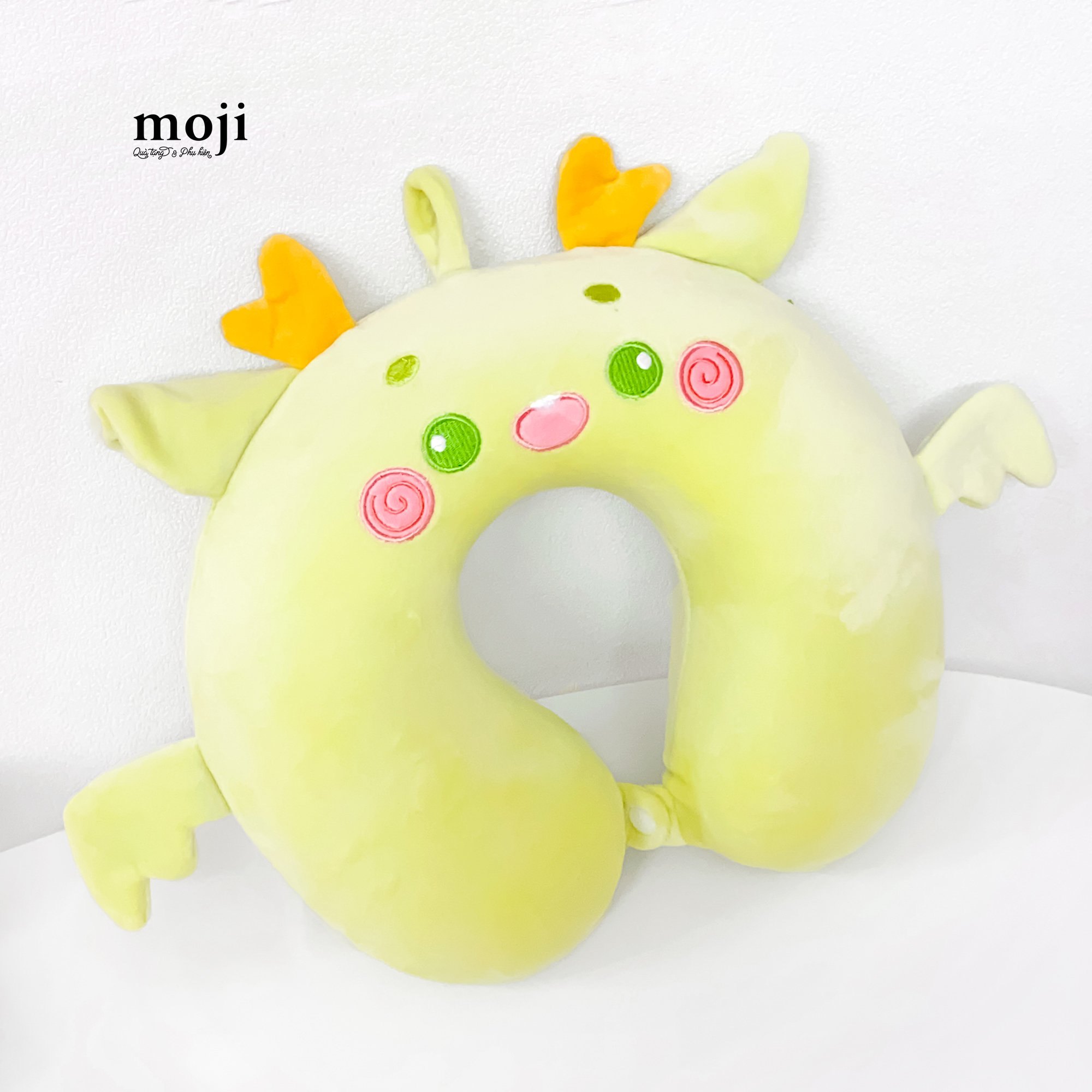 Gấu bông chữ U ruột cao su Rồng cute dragon helix cheeks