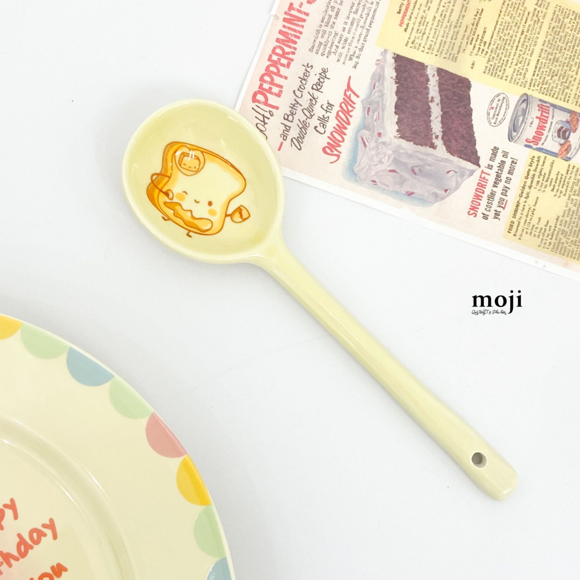 Thìa muỗng sứ Sandwich