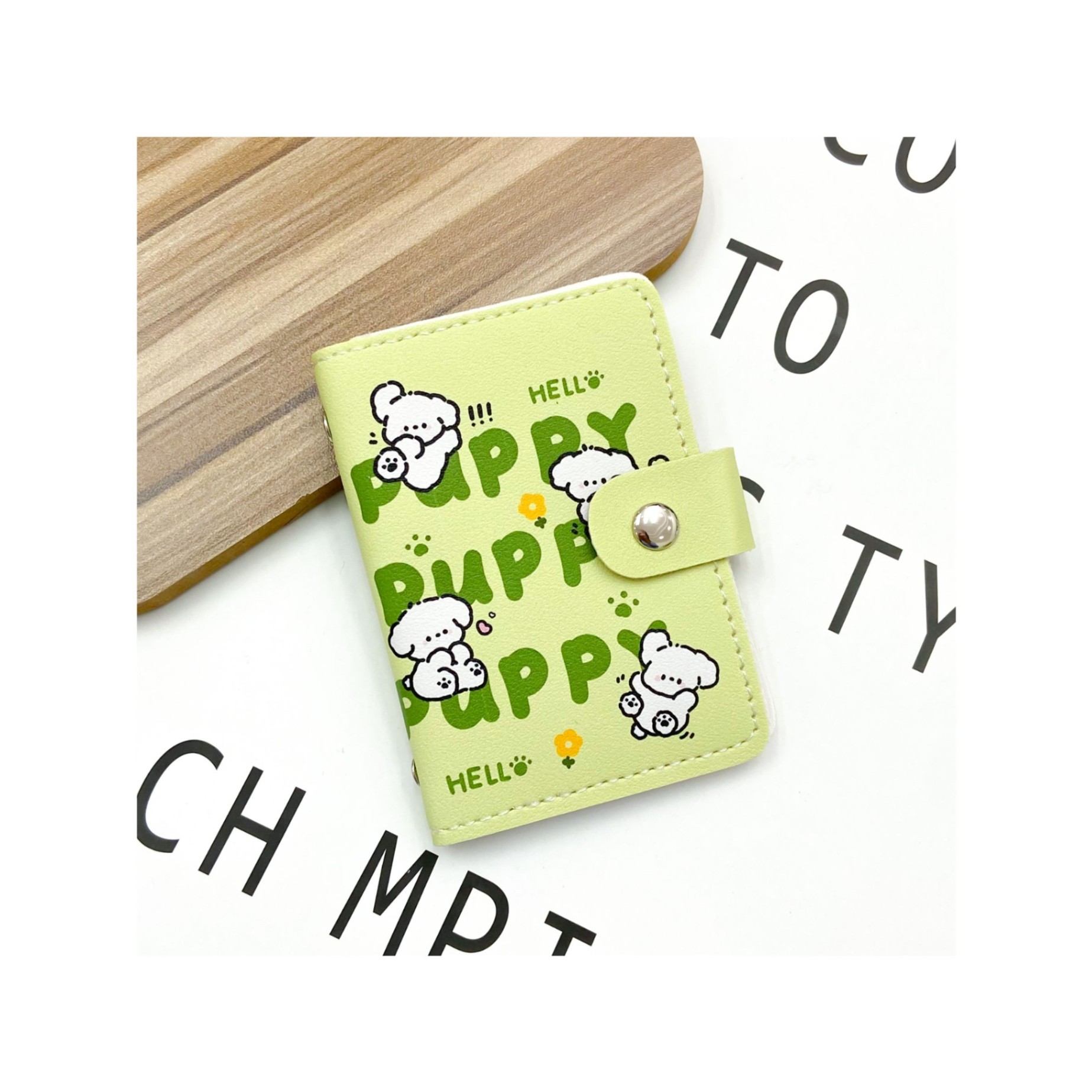 Ví mini đa năng Cute dog hello puppy 7x11