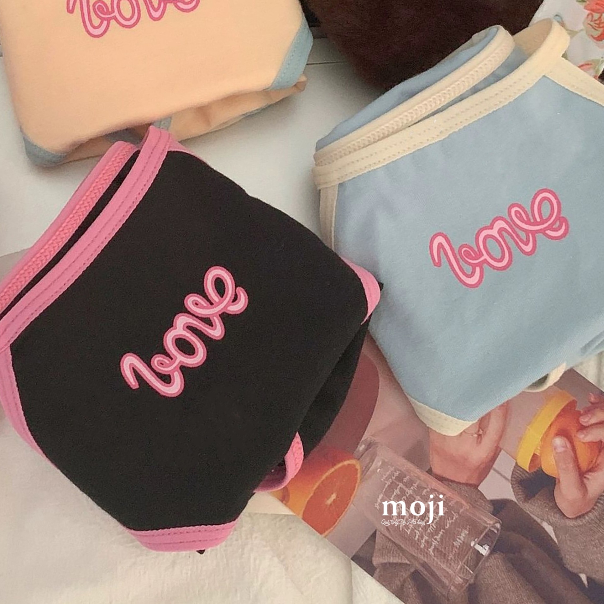 Quần chip MJ Love viền màu