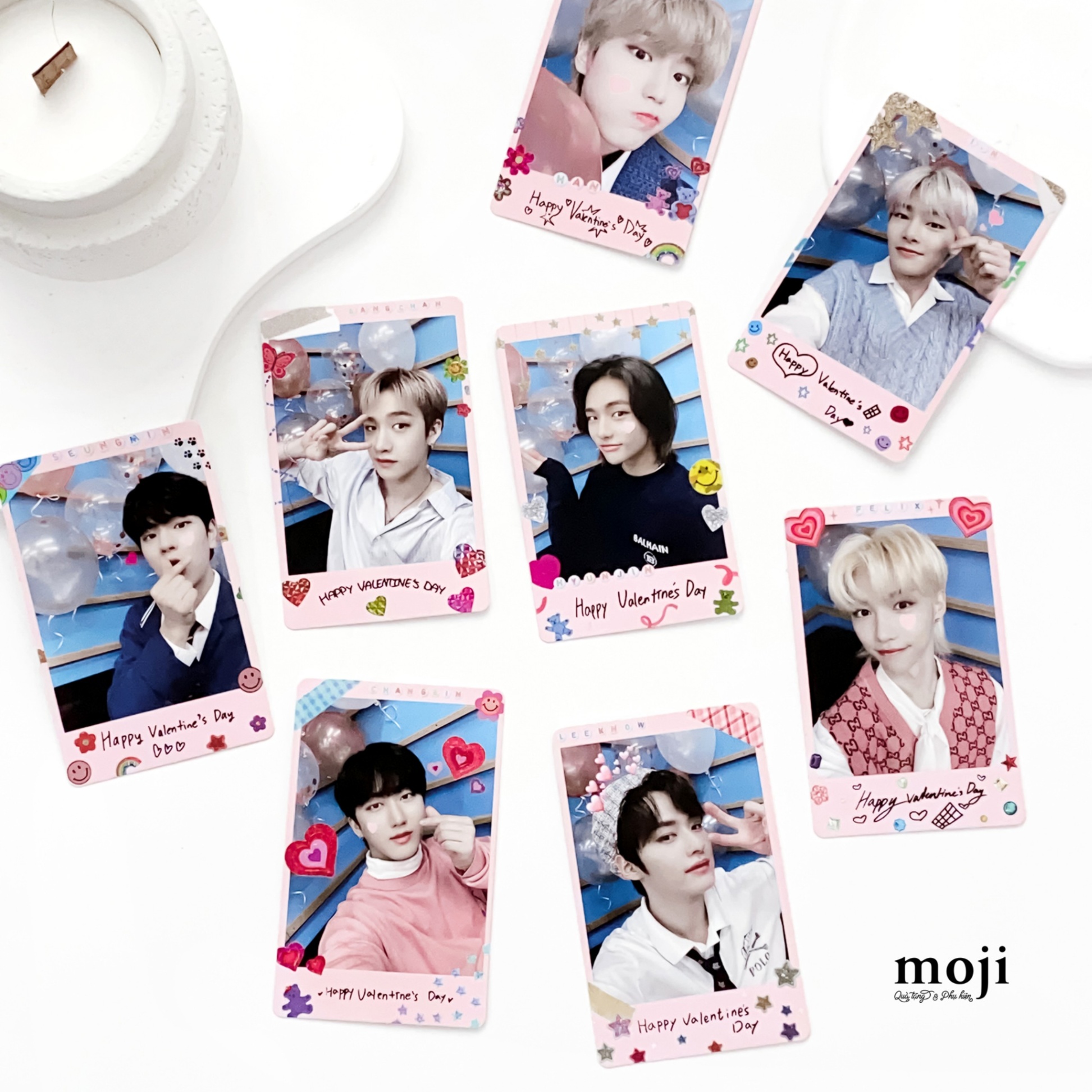 Card Polaroid idol Stray Kids Happy Valentine's Day 260124 set8