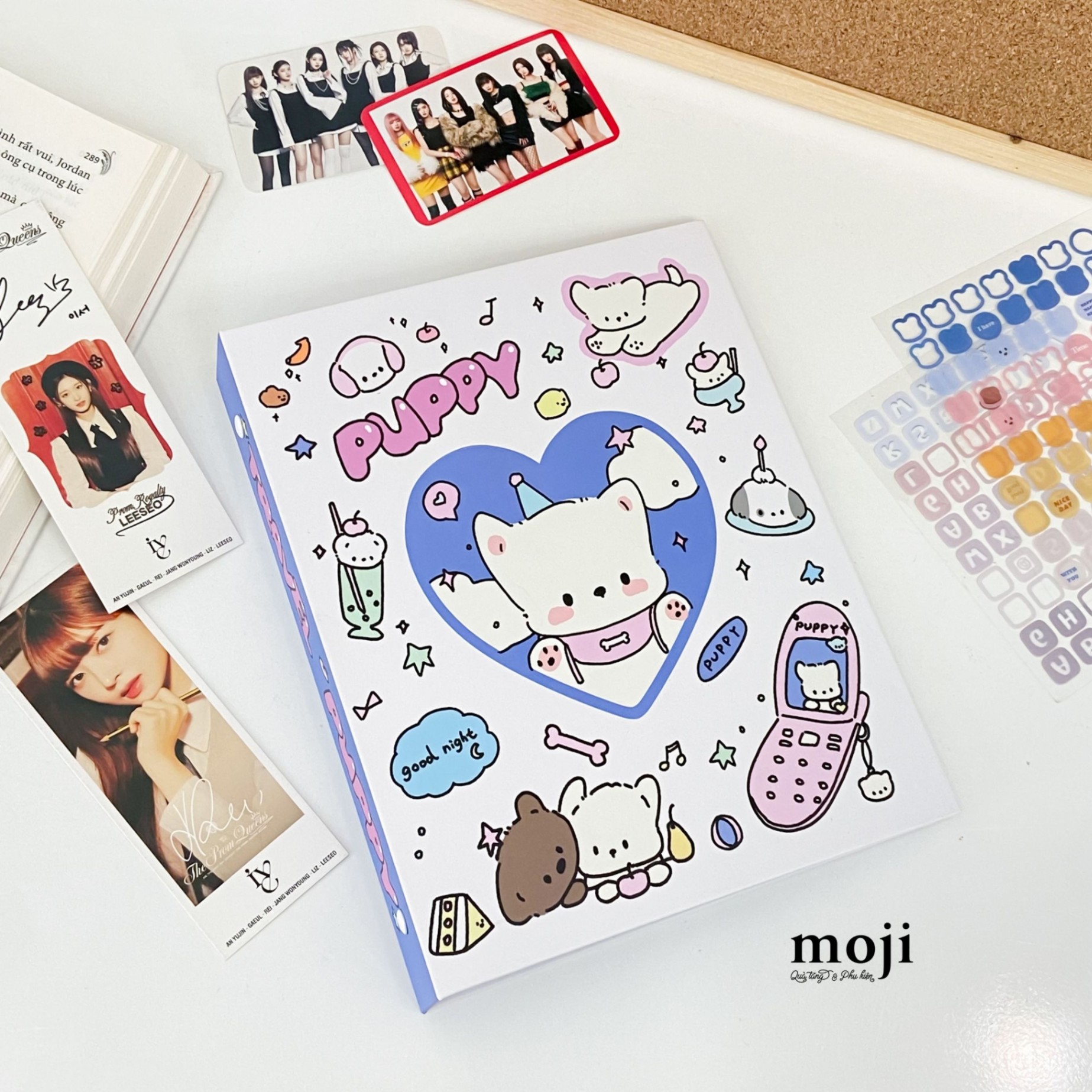 Album ảnh đựng card Travel puppy sweet life 18x23