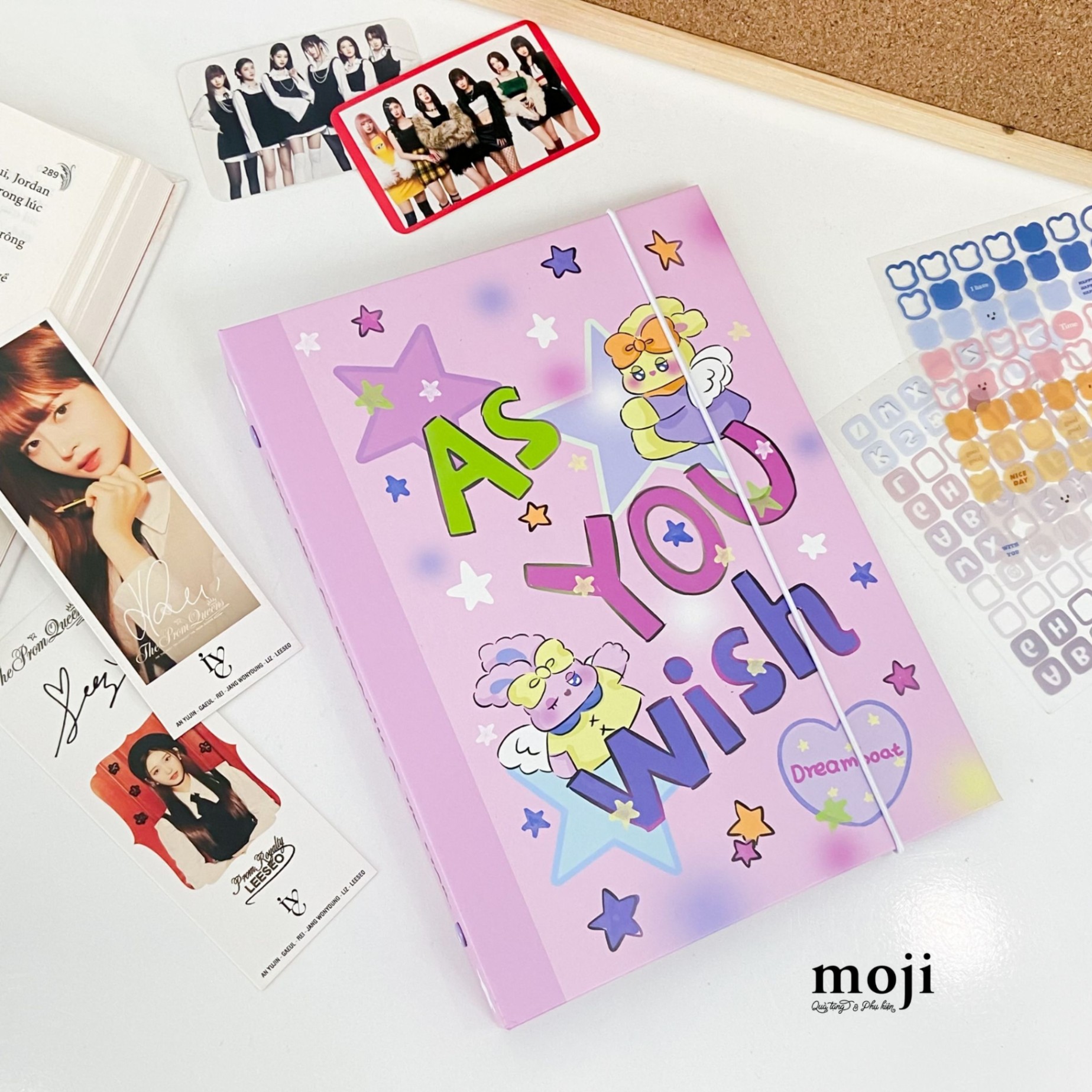 Album ảnh đựng card Rabbit colorful star as you wish 17x23