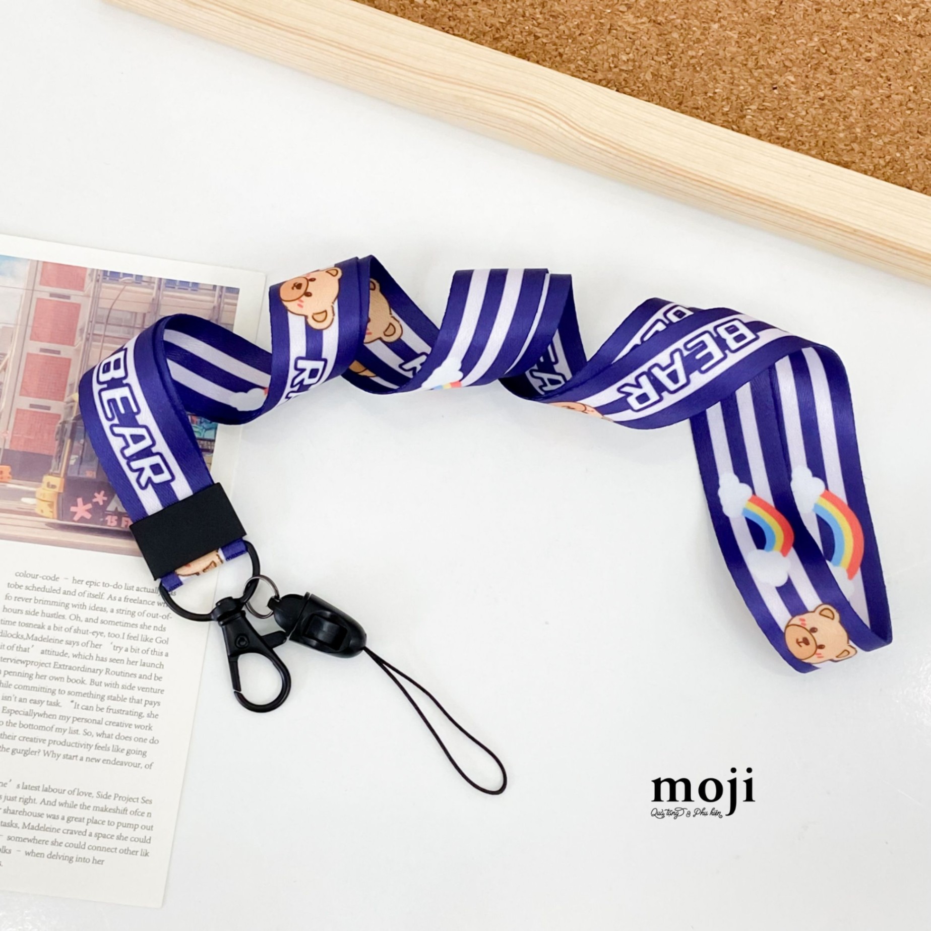 Strap đa năng Baby bear rainbow