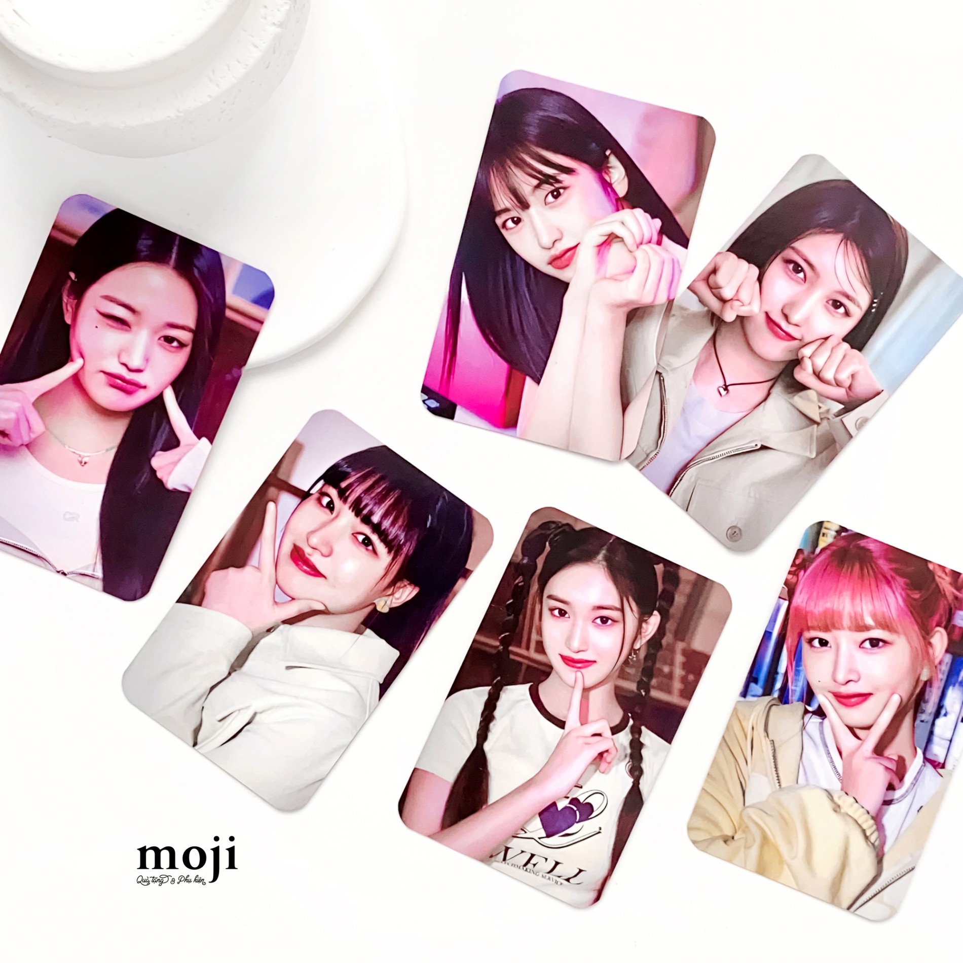 Postcard idol IVE for corn silk tea ver 2 set6