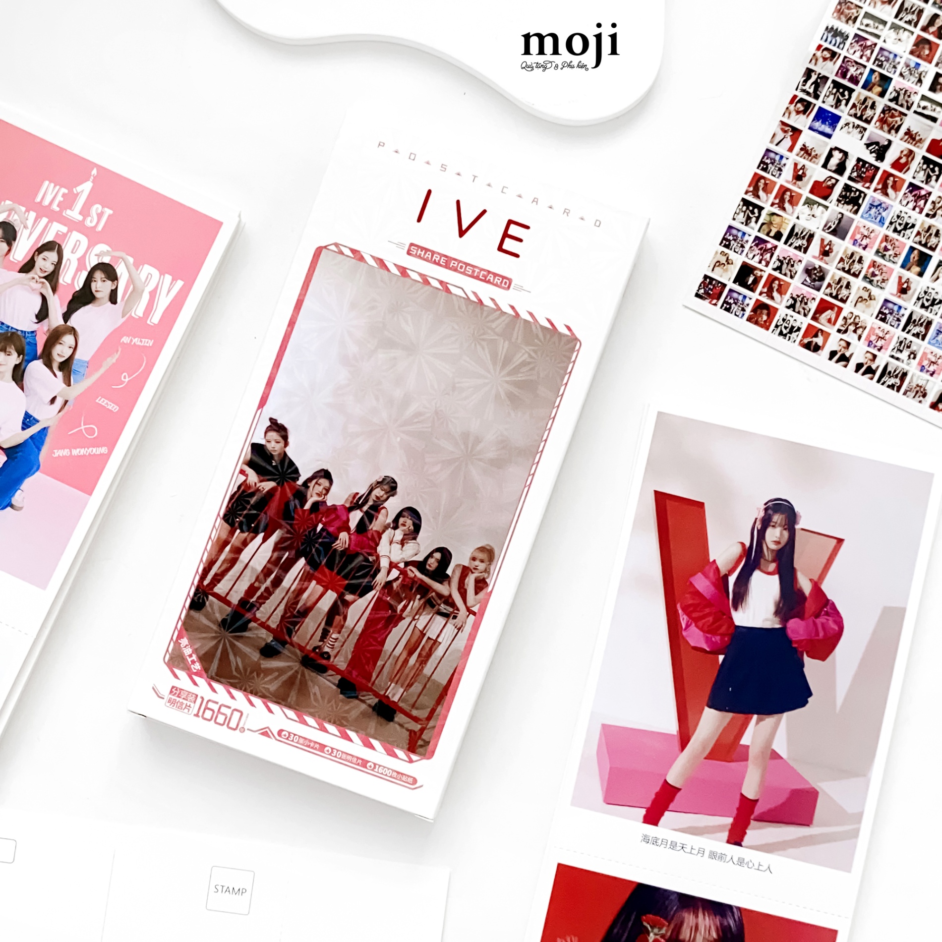 Postcard hộp idol IVE Off The Record 261024 set1660