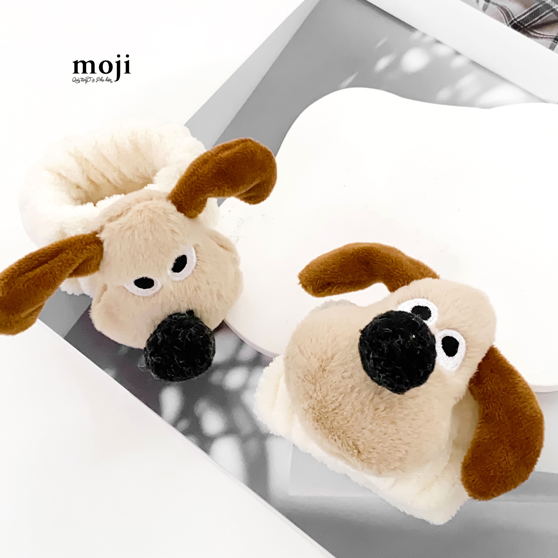Băng đô cổ tay Gromit dog face set2