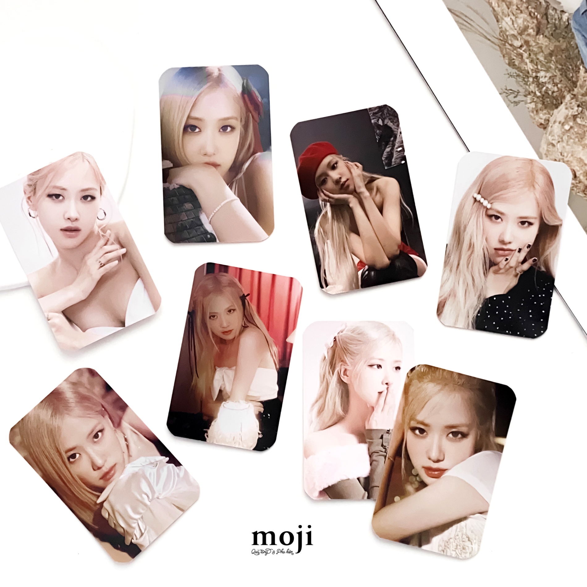 Postcard idol BLACKPINK Rosé The Game 310124 ver 2 set8