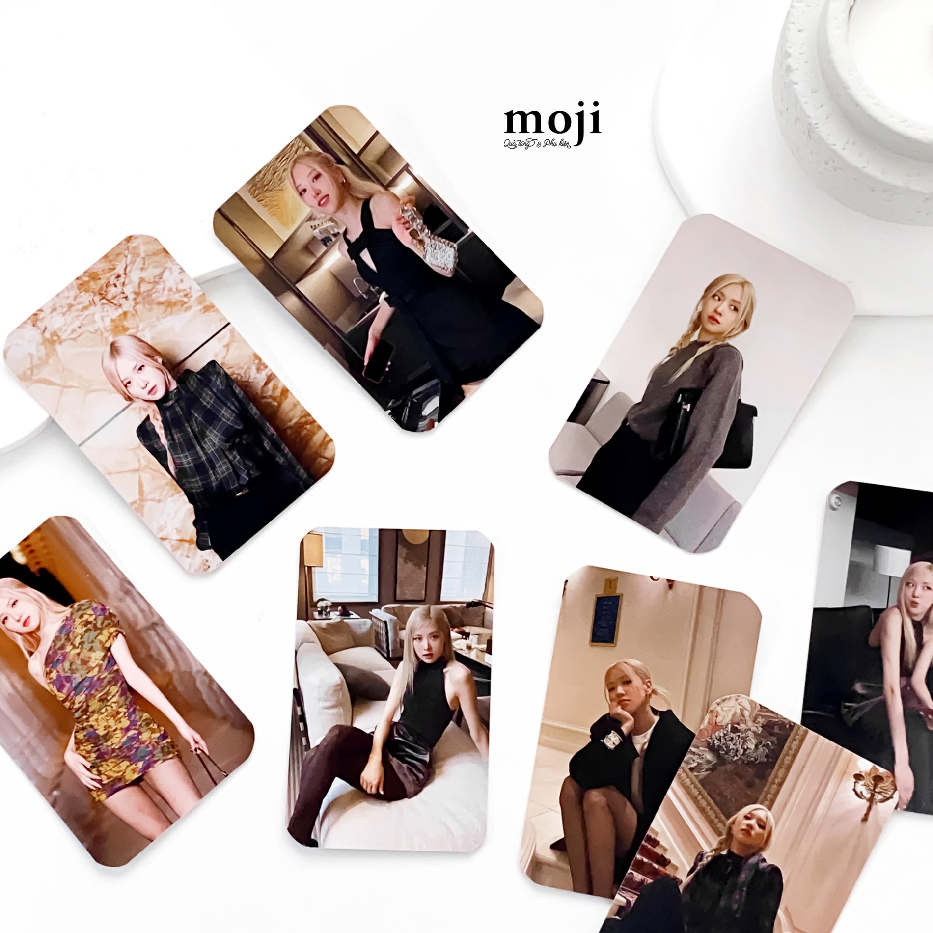 Postcard idol BLACKPINK Rosé -R- PTB special edition 310124 set8