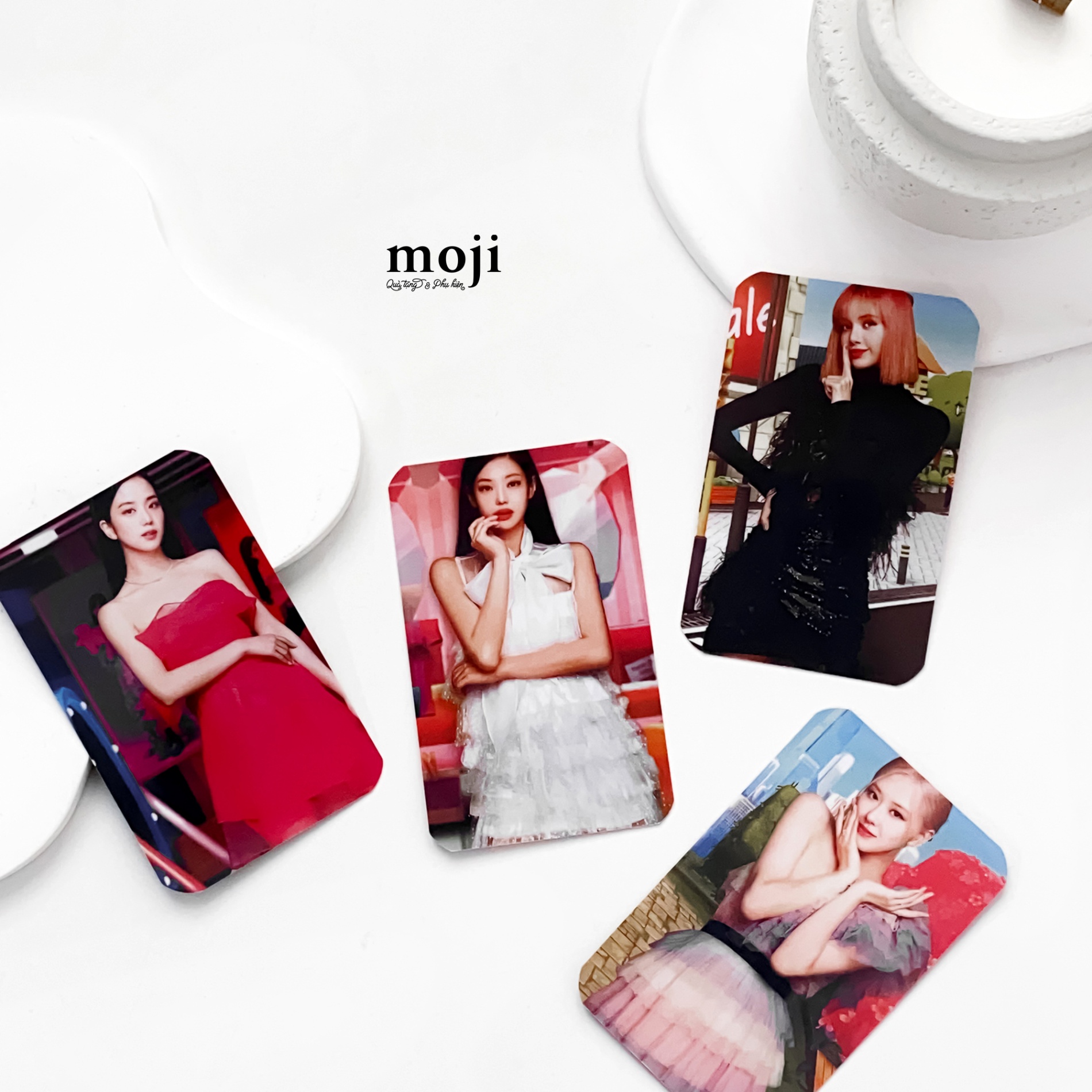 Postcard idol BLACKPINK The Game OST The Girls ver 1 set4