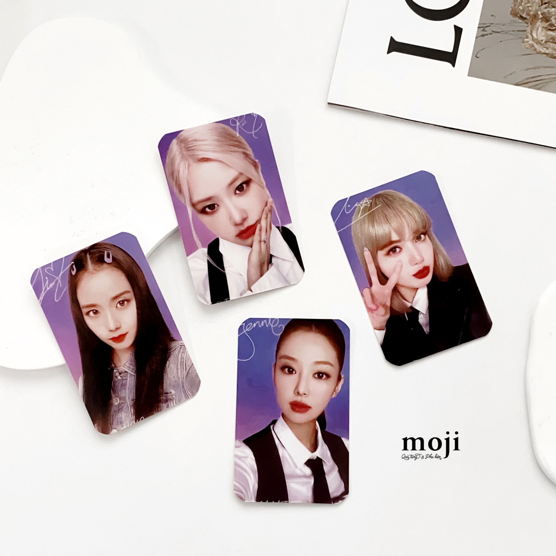 Postcard idol BLACKPINK The Game OST The Girls 310124 ver 3 set4
