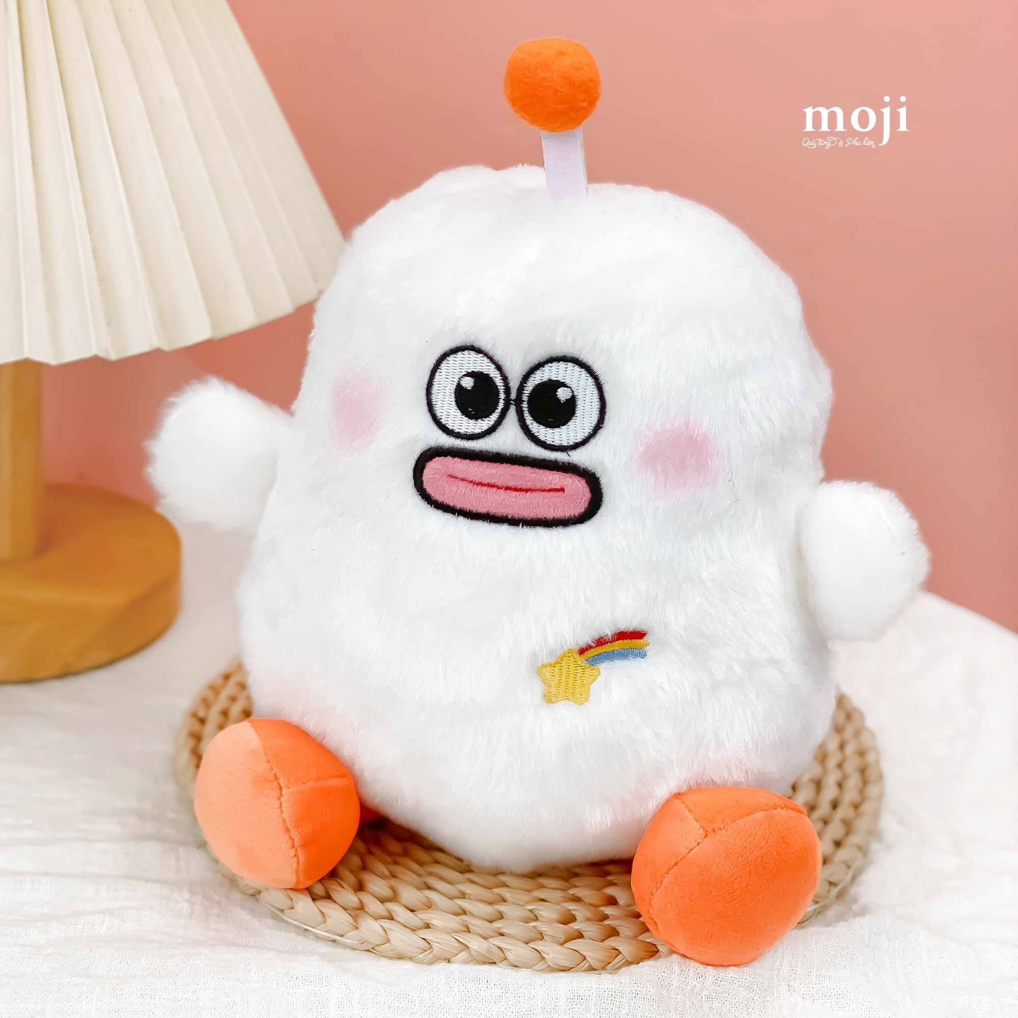 Gấu bông MS Funny vibes chick shooting star môi dày có chân 22cm