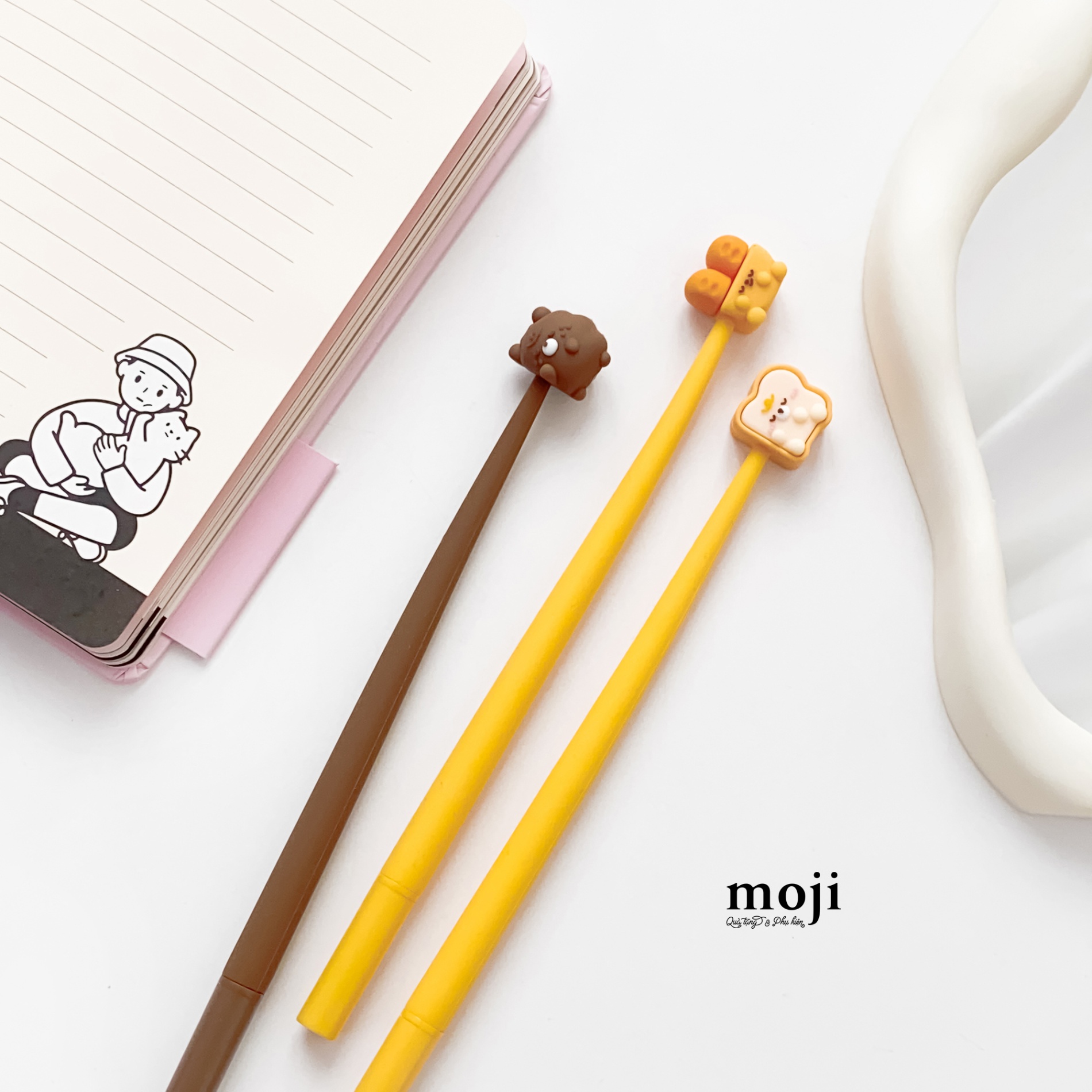 Bút viết Baby bear bread toast bakery