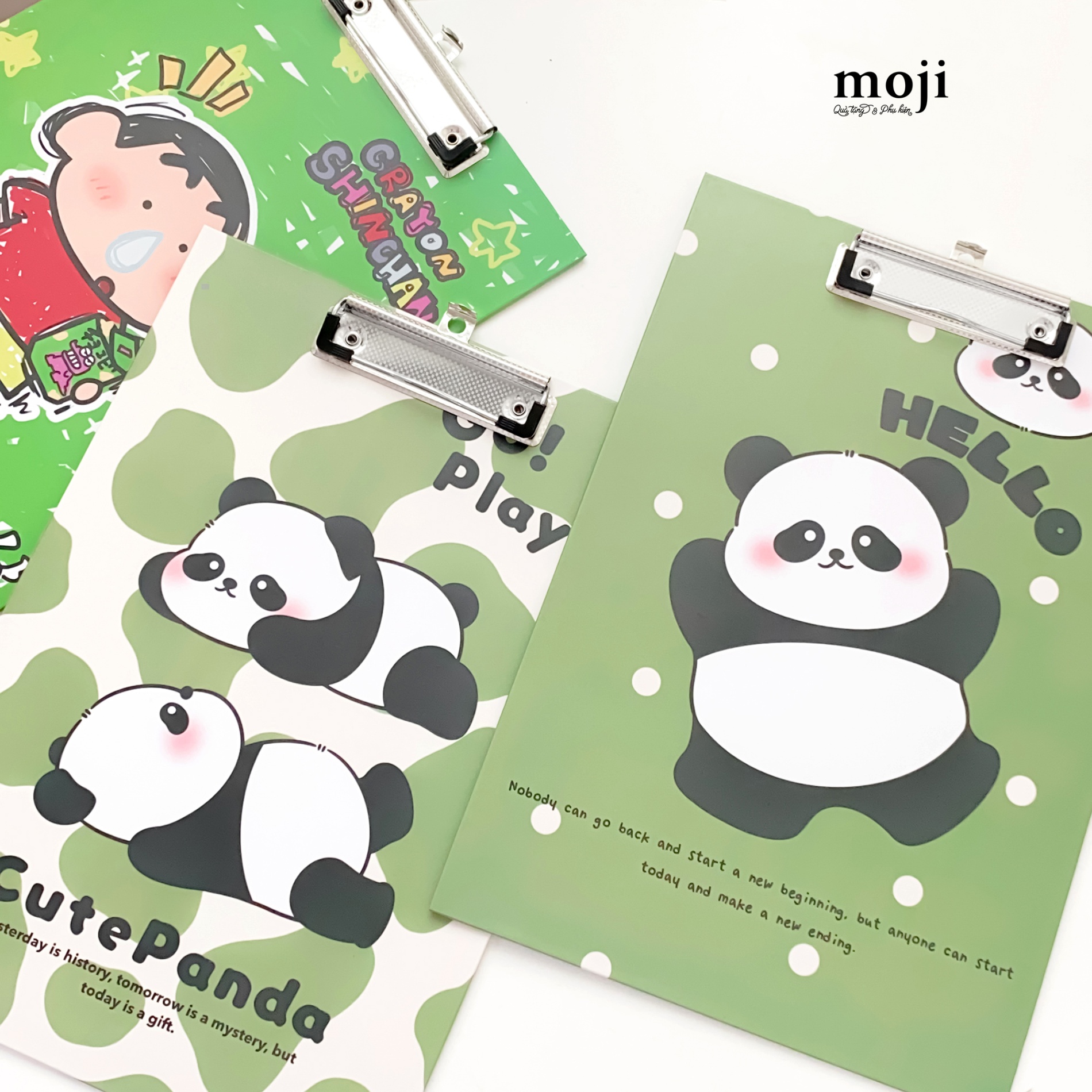 Kẹp tài liệu A4 Hello cute gấu trúc Pandabiz 22x31