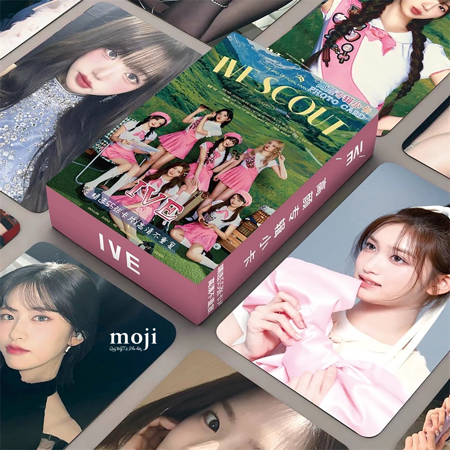 Lomo card idol IVE Scout 200324 set55