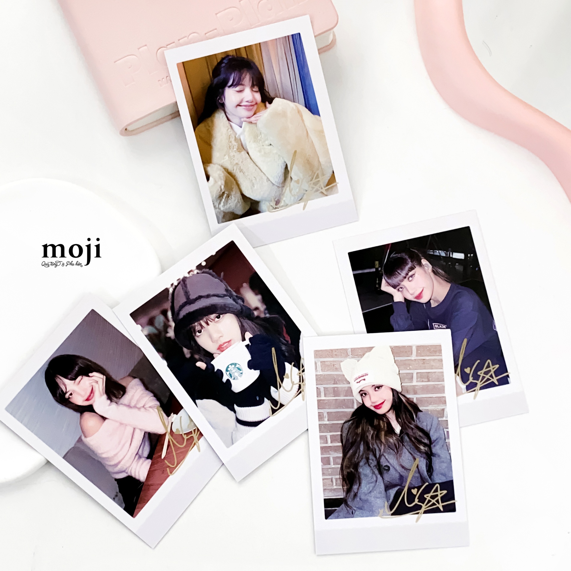Card Polaroid idol BLACKPINK Lisa concept B set5