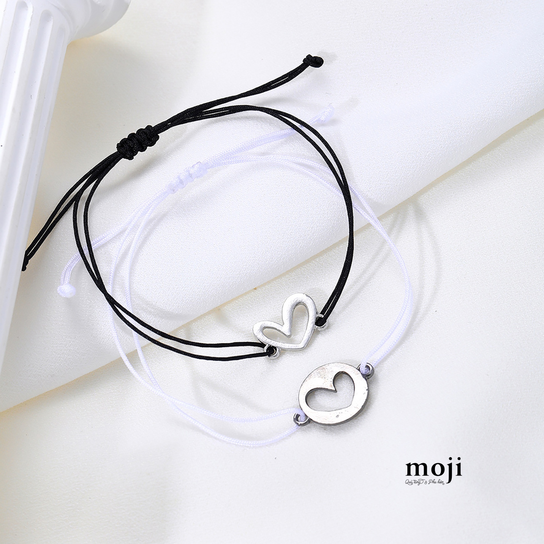 Vòng tay set2 Couple basic heart