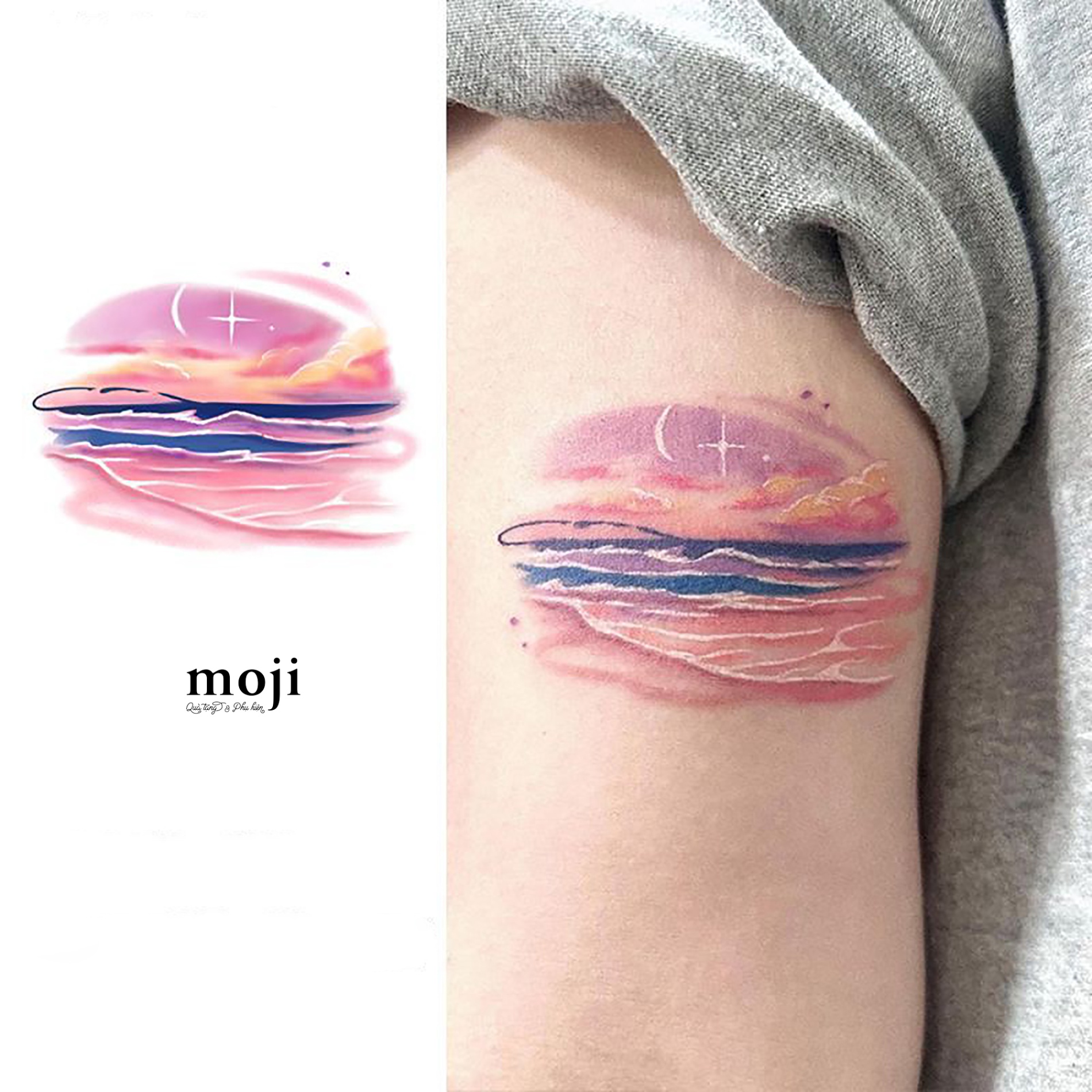 Tattoo Sunset sky