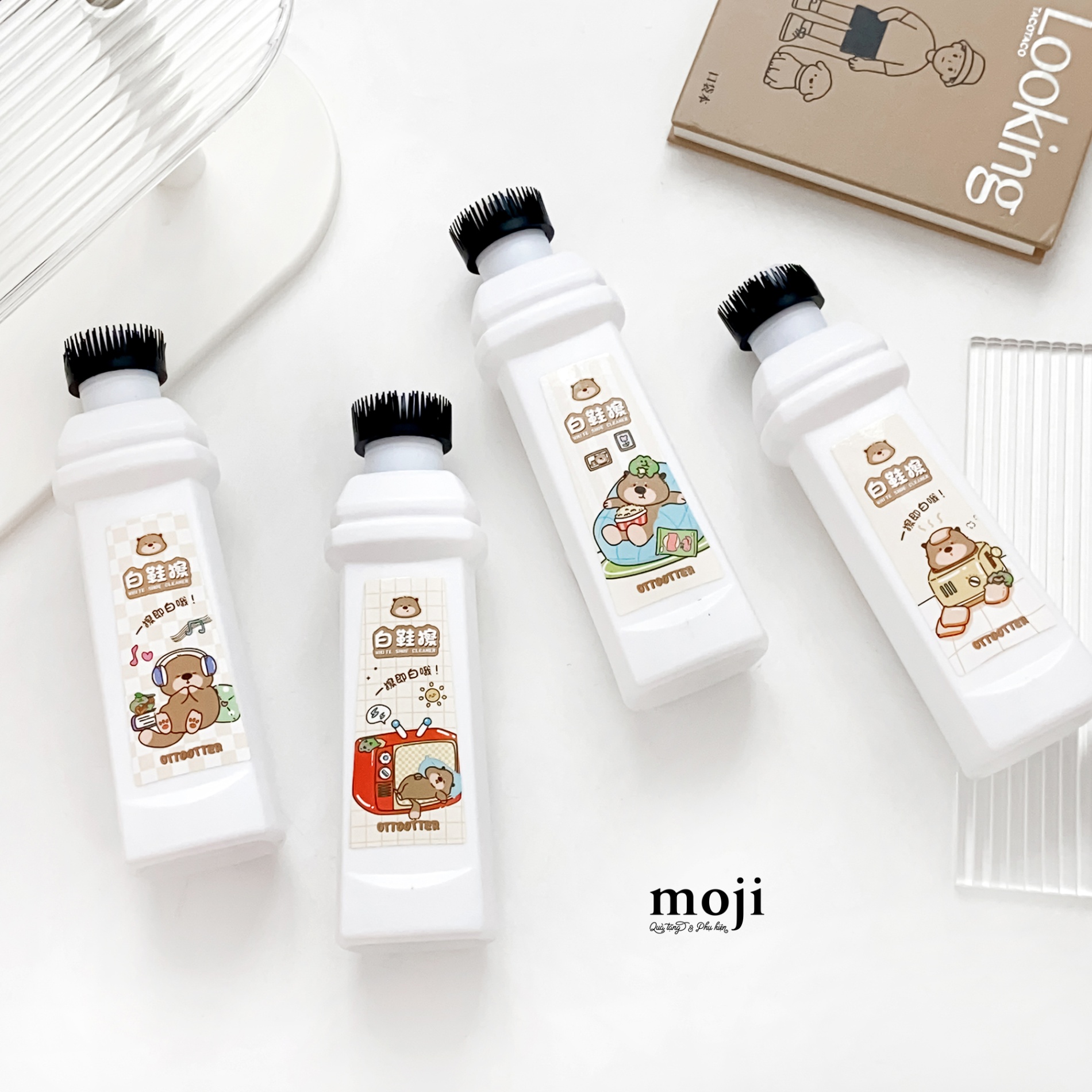 Chai làm sạch giày trắng Baby bear relax time 100ml