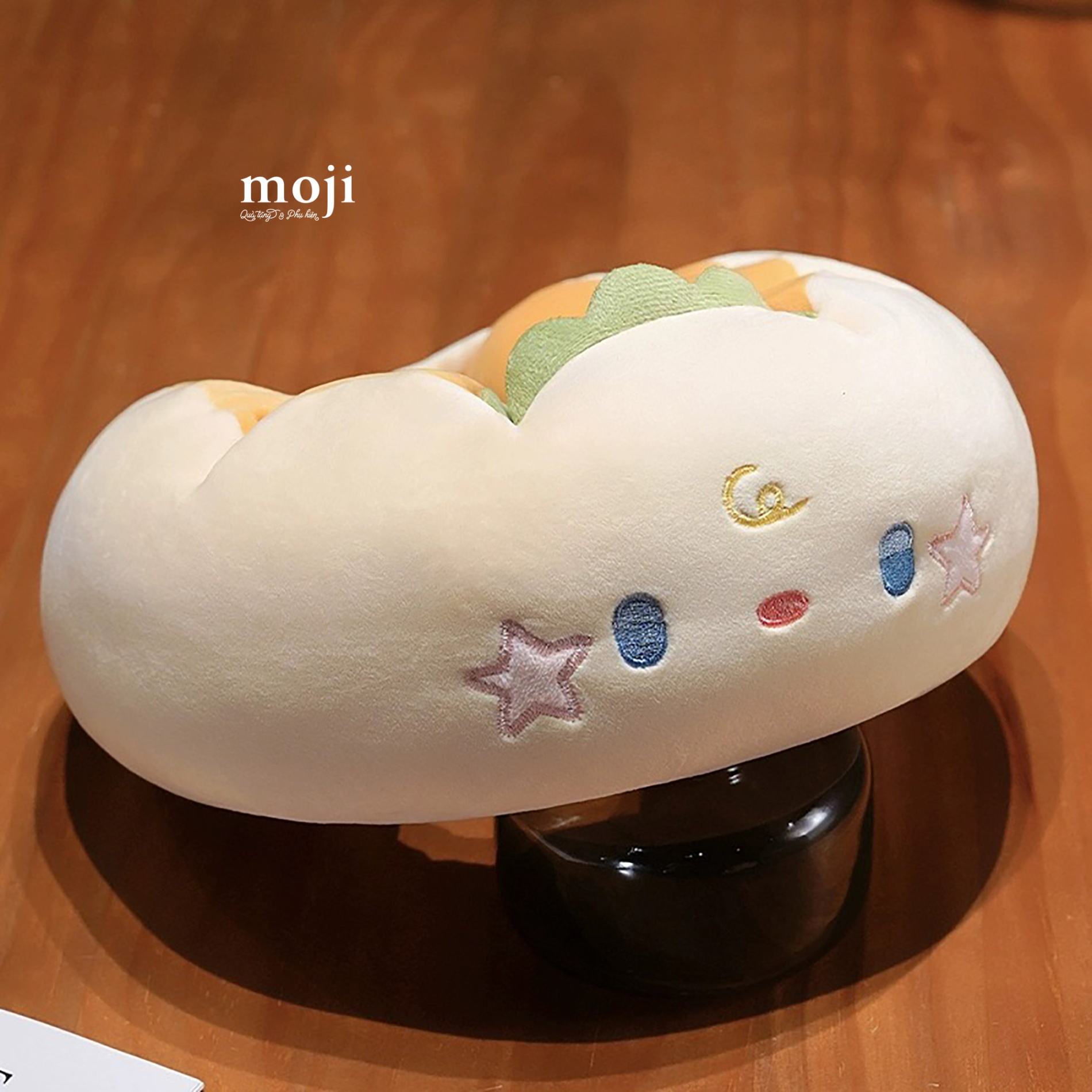 Gấu bông chữ U Cute animal face star ngôi sao đậu Hà Lan