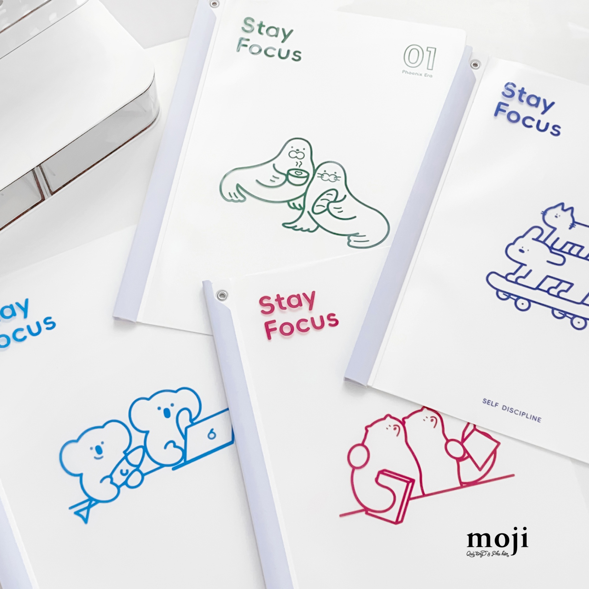 Kẹp tài liệu A4 Thú cưng stay focus 22x31
