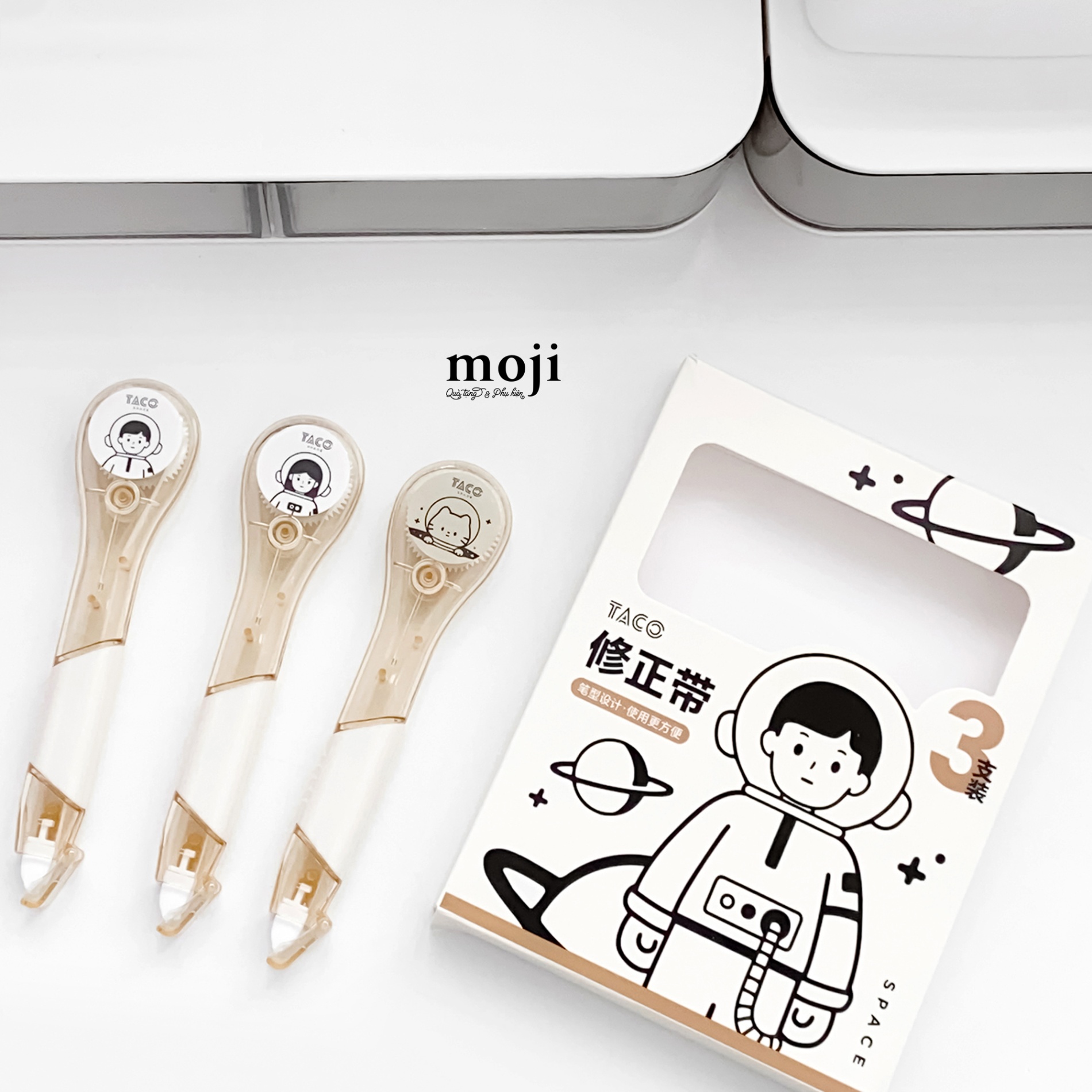 Bút xóa khô Phi hành gia astronaut boy space set3
