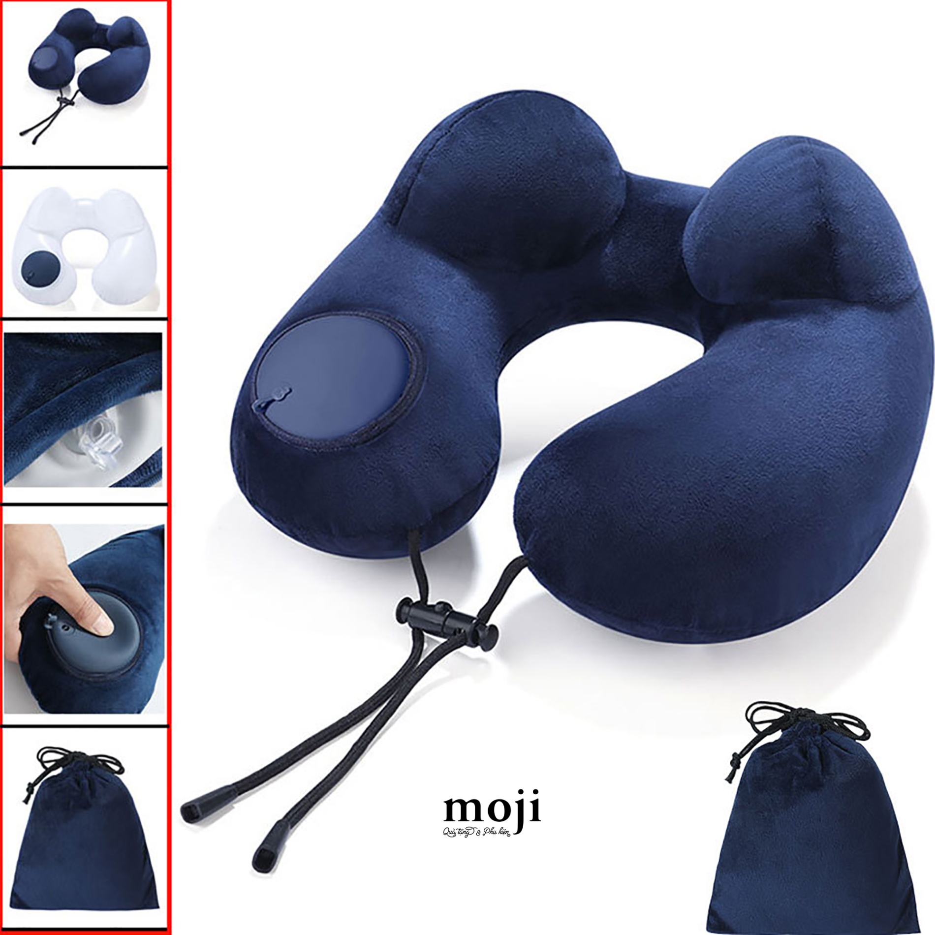 Gấu bông chữ U tự bơm hơi Basic 1 màu